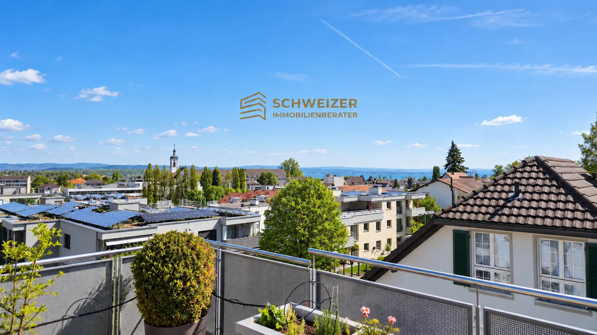 Où la vue est chez soi – attique avec vue panoramique sur le lac de Constance