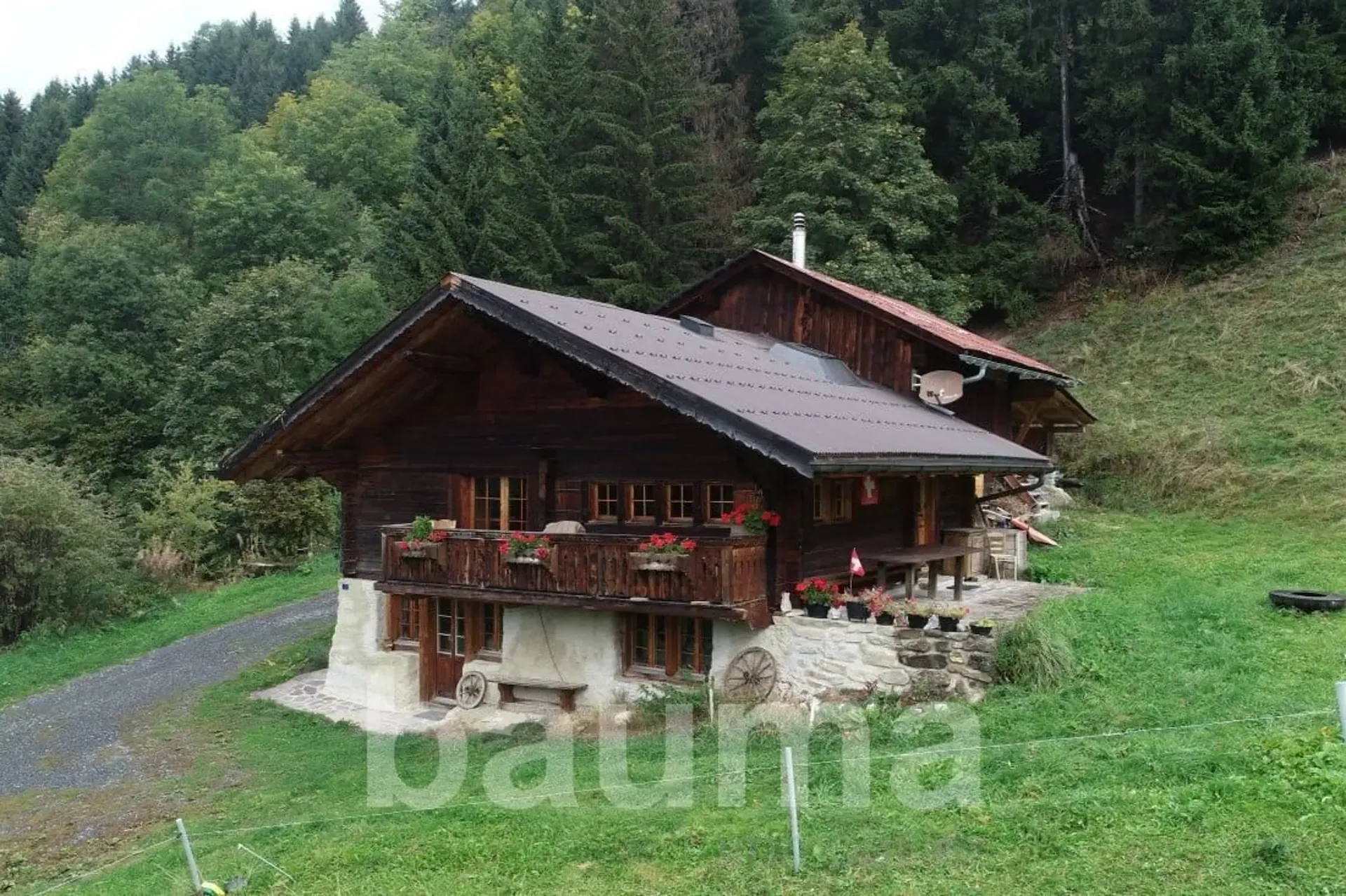 Chalet di alpeggio situato a Croquolet