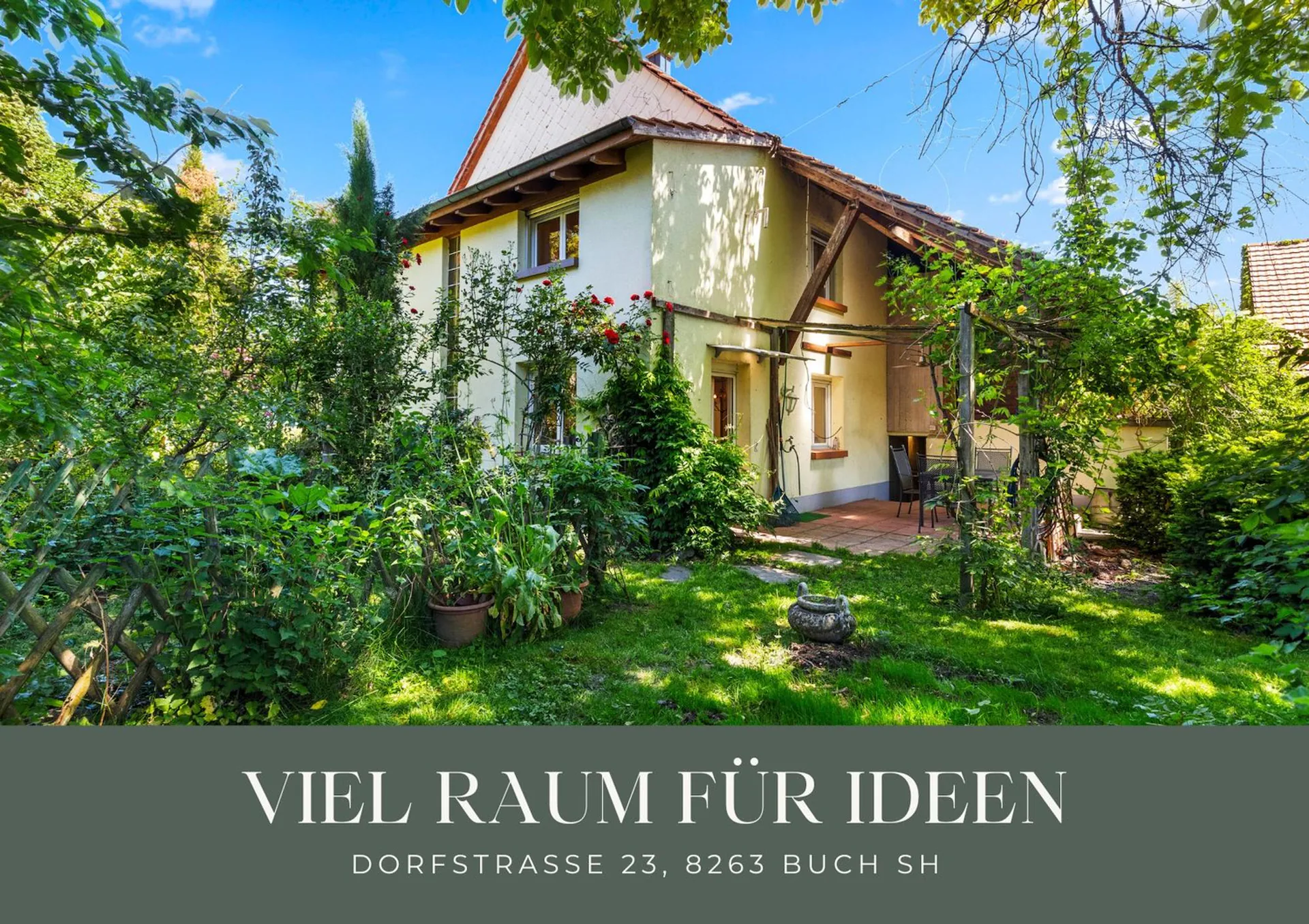 Eckhaus mit Scheune, Stall und Garten: bezahlbares Ausbaupotenzial in Buch SH