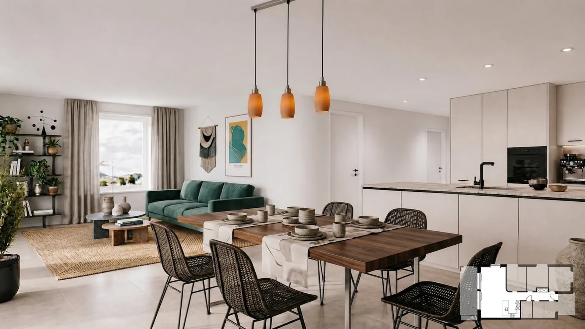 La tua nuova casa a Niederuzwil - appartamenti nuovi di 4,5 locali
