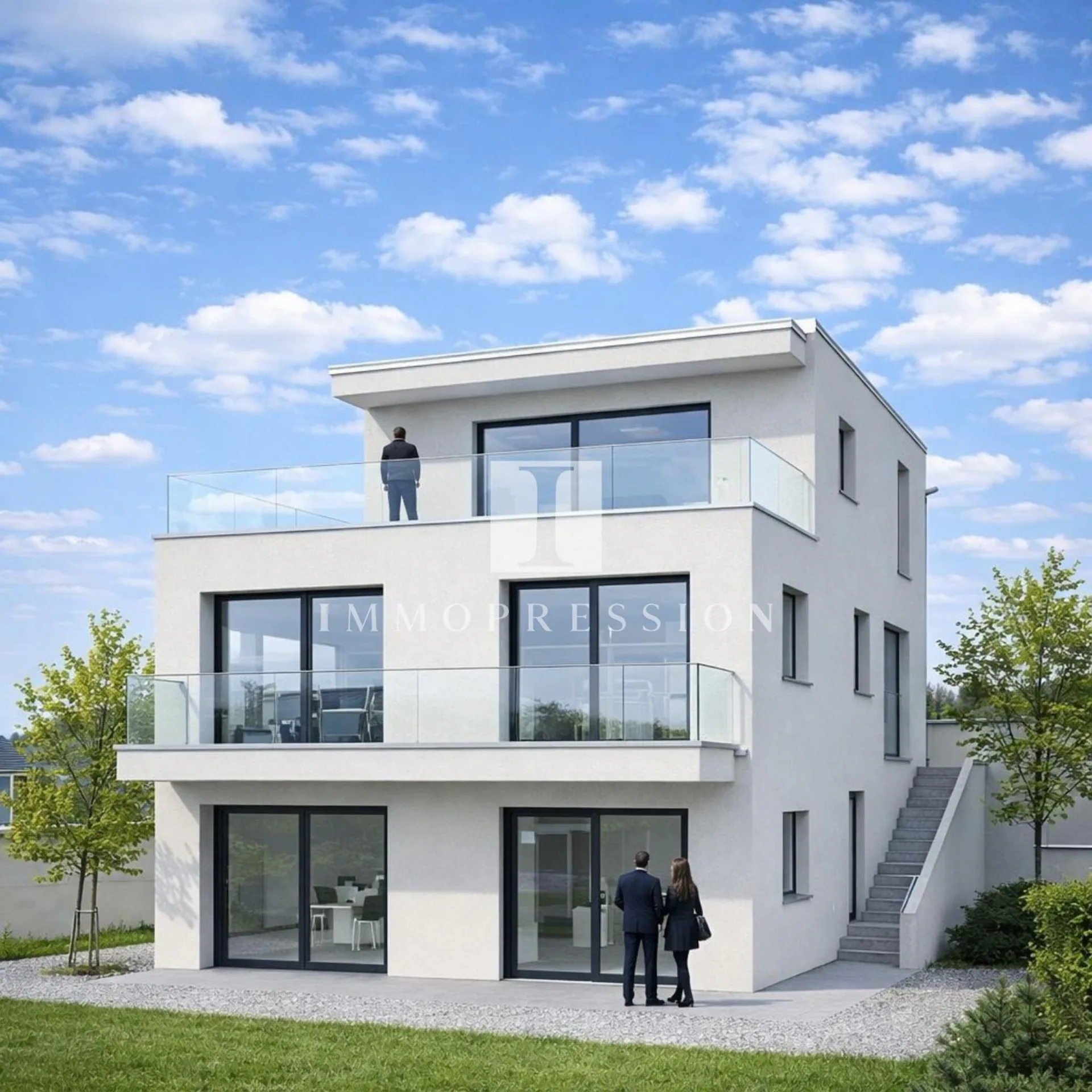 Exklusives Neubau Domizil mit Panorama Wolkenblick!