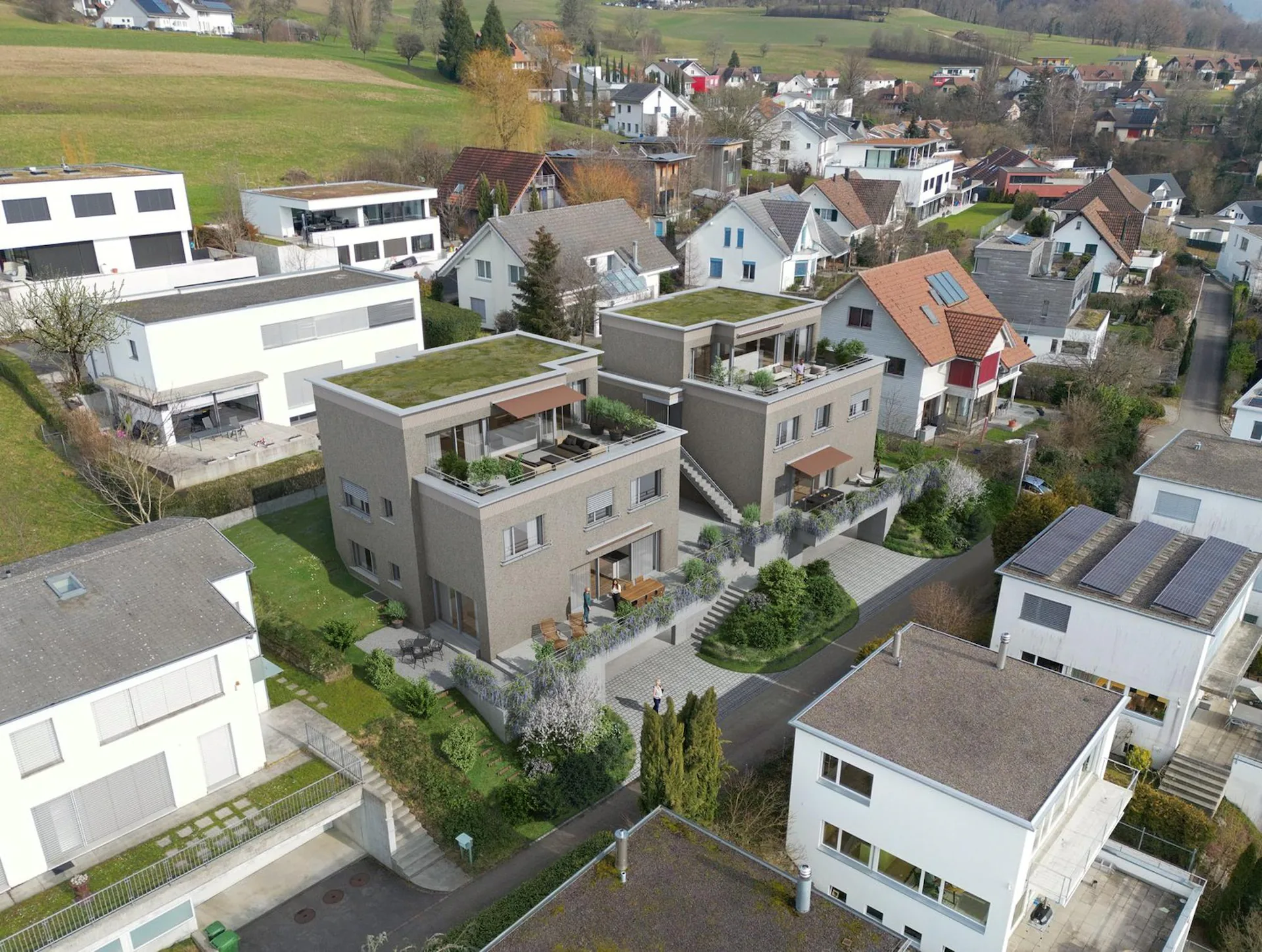 Nouvelle Construction - Début des Travaux - Appartement Jardin Maison A / Appartement A1