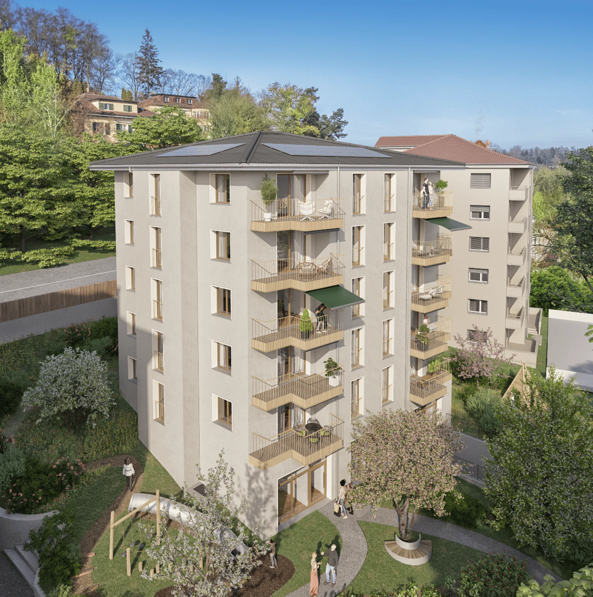 Balcons des Sous-Bois : un dernier étage ouvert sur les Préalpes