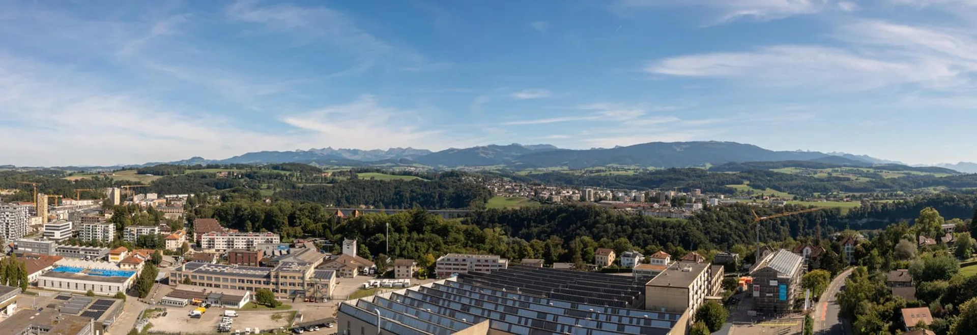 Die Berge in erster Linie