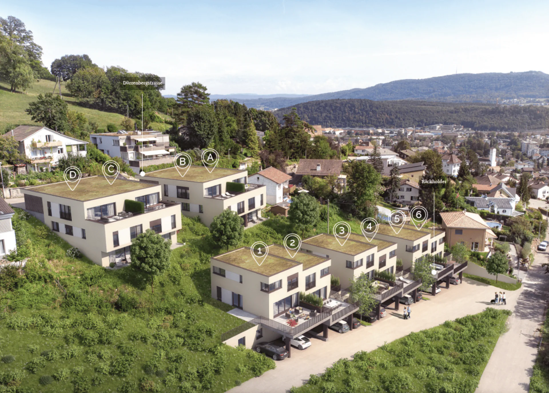 Vivere moderno sopra i tetti di Trimbach - Vista panoramica sensazionale