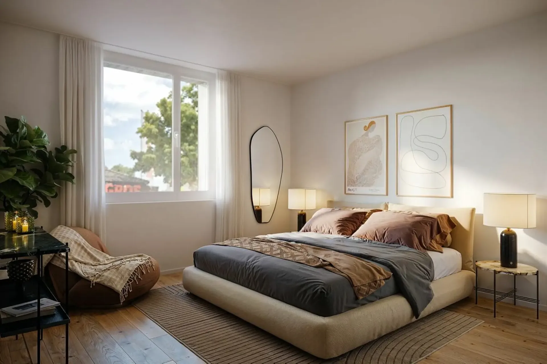 Neubauwohnung mit Balkon «Am Palmenweg»: