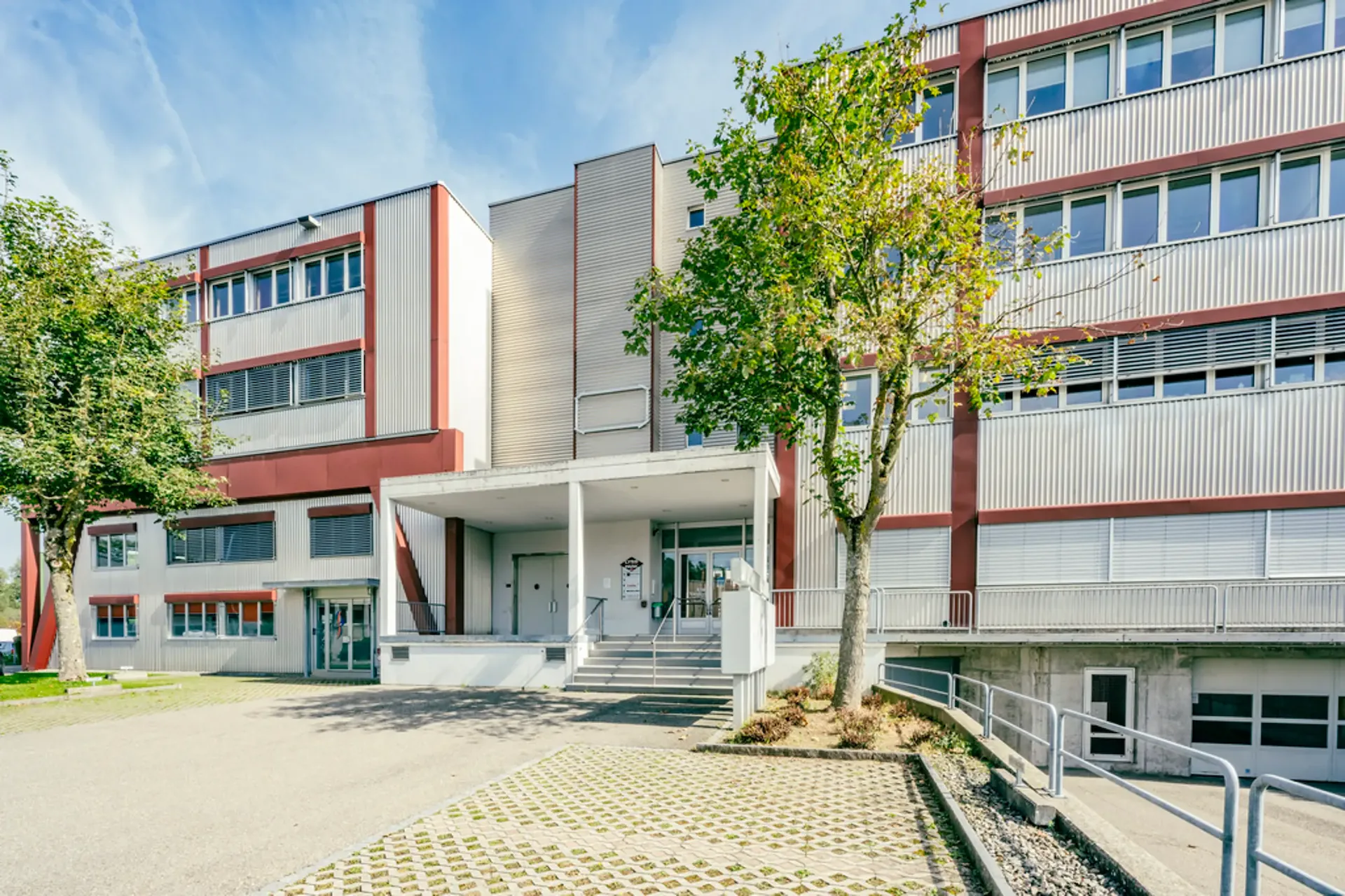 Modern office space on the ground floor