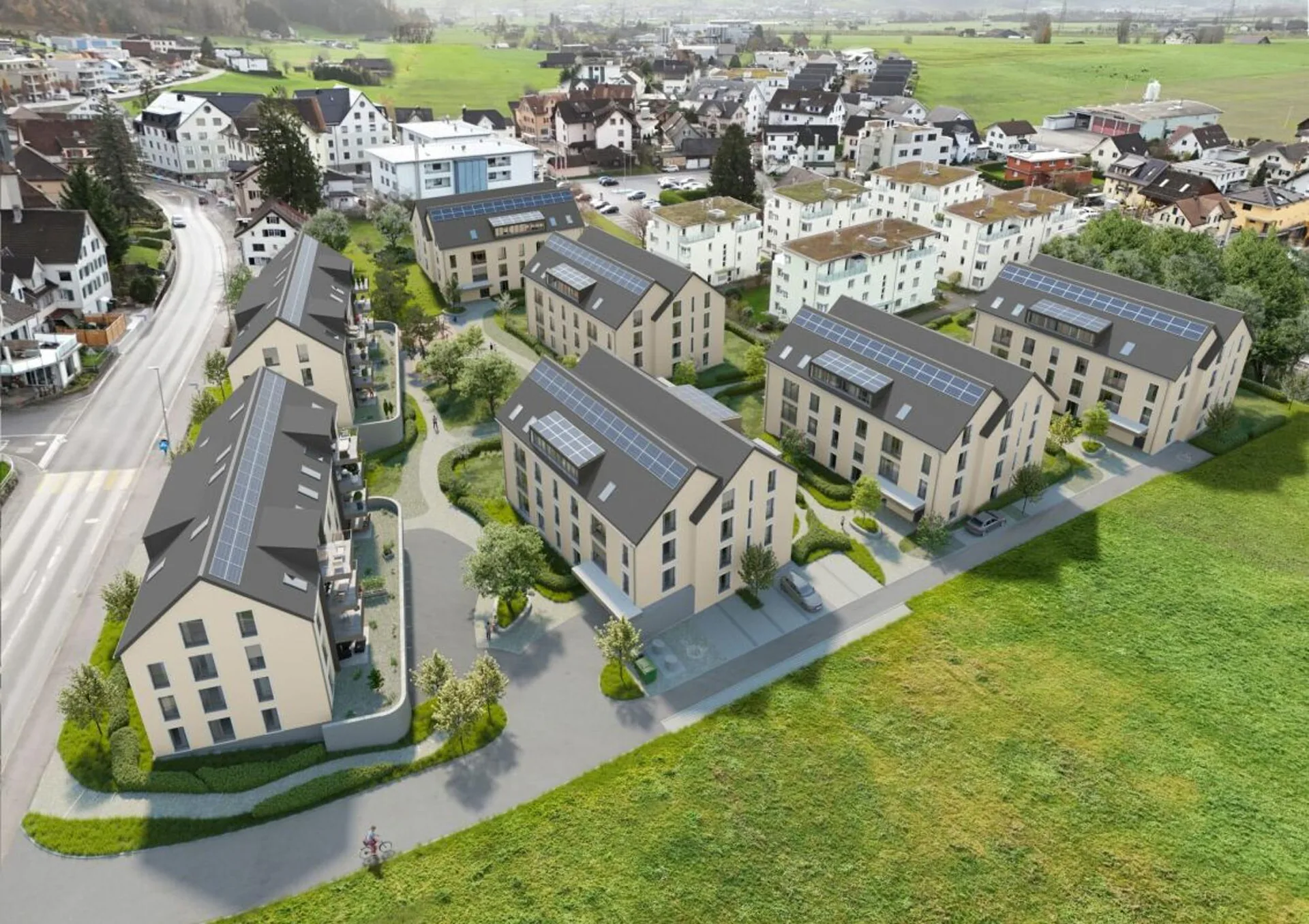 Parco residenziale Villaggio - Appartamento 4,5 locali al 1° piano