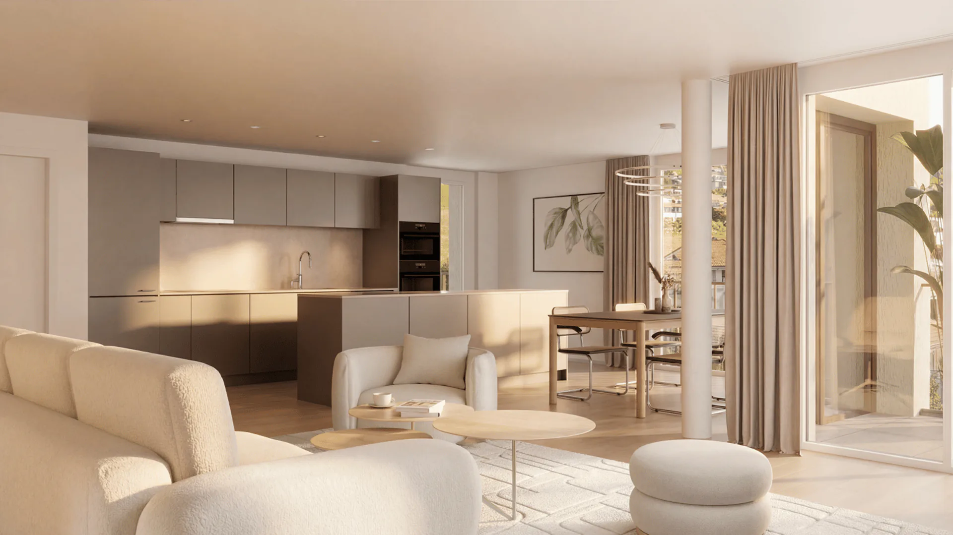 Exclusive garden apartment with plenty of privacy – living on Rundiweg in Uetikon am See