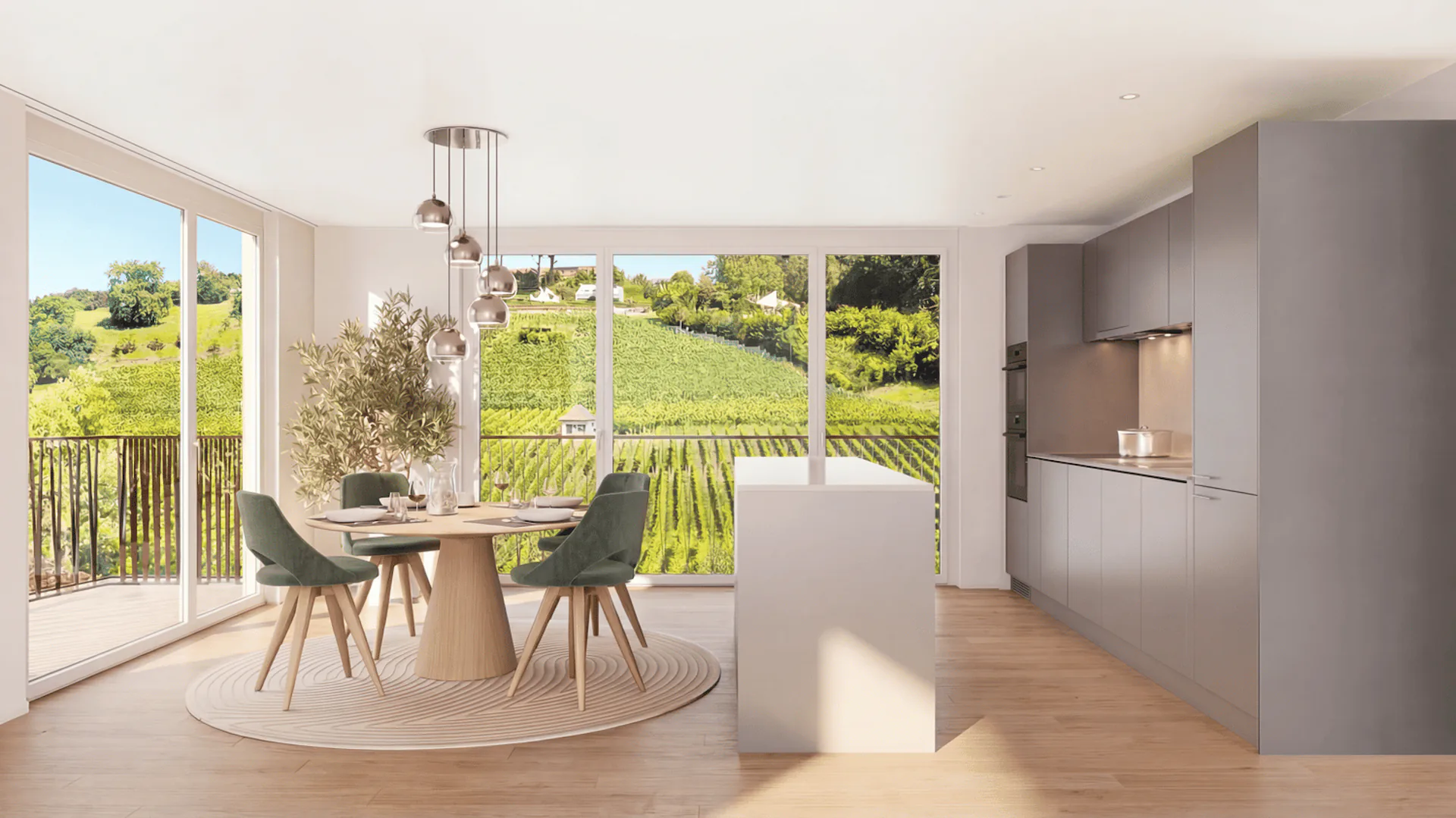 Exclusive attic apartment with lake view – living on Rundiweg in Uetikon am See