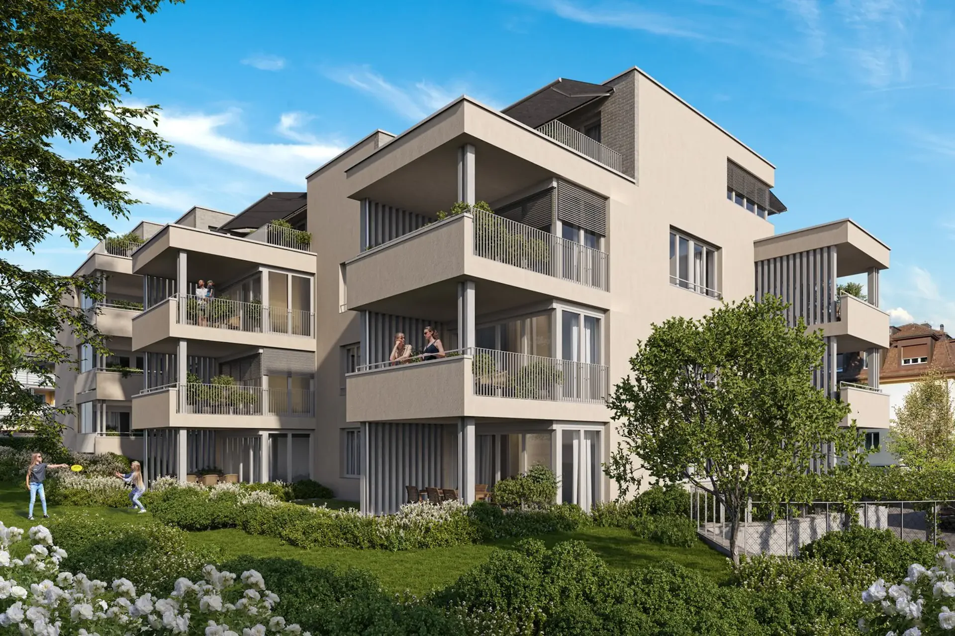 Motorrad-Einstellplätze in neuer Überbauung in Zürich Höngg – Erstbezug ab August 2026
