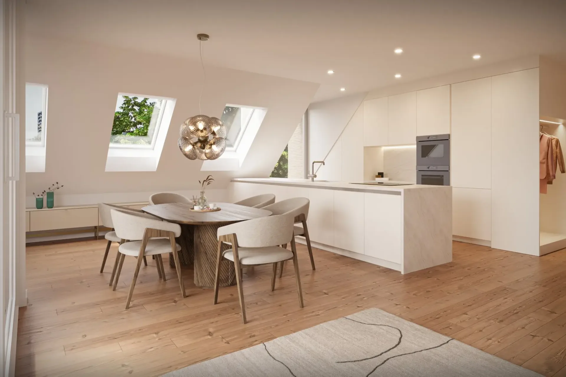 Neubau 3.5-Zimmer-Dachwohnung mit Balkon in Zürich Altstetten