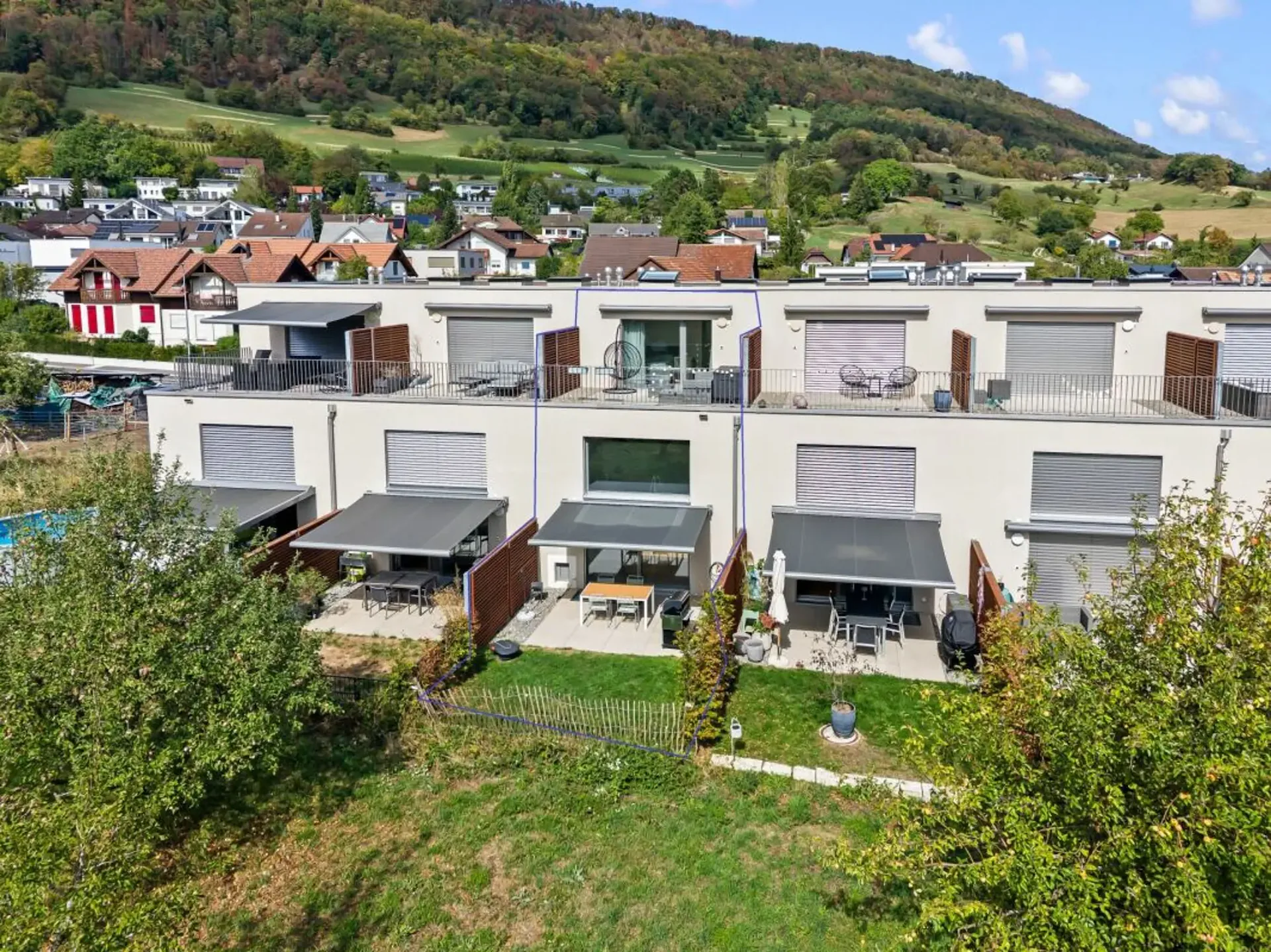 Casa a schiera moderna convince con il suo vivere idilliaco e centrale - ottimale per le famiglie