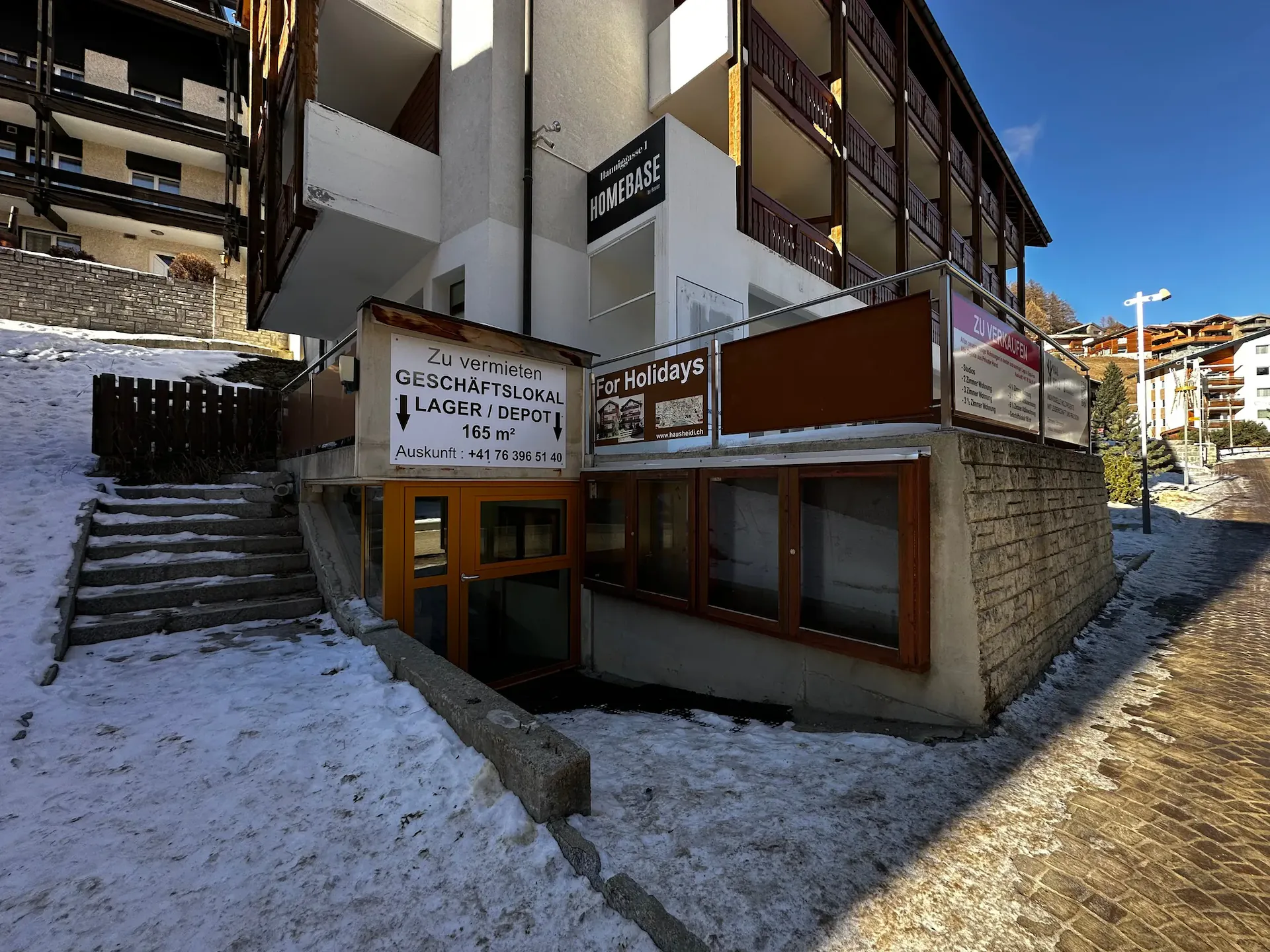 Top-Gelegenheit: Attraktives Mietobjekt an bester Lage in Saas-Fee