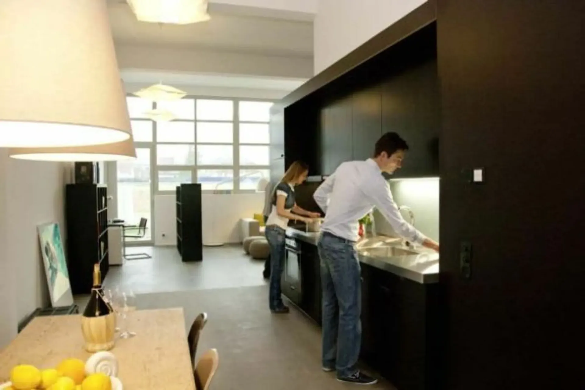 93 m2 Loft mit 4 Meter Raumhöhe
