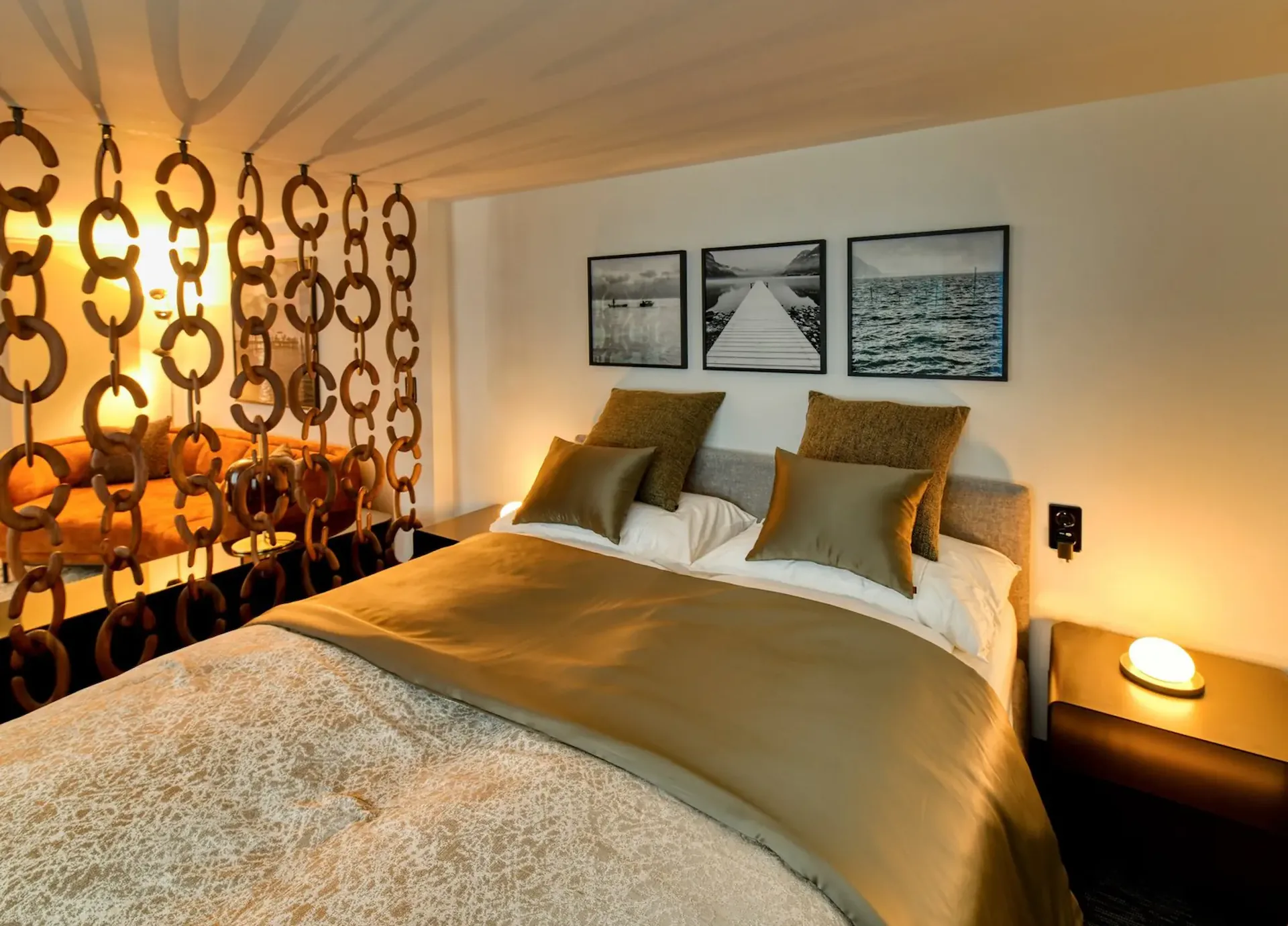 Exclusive furnished apartment in Villa Felsenau in Hergiswil on the lake