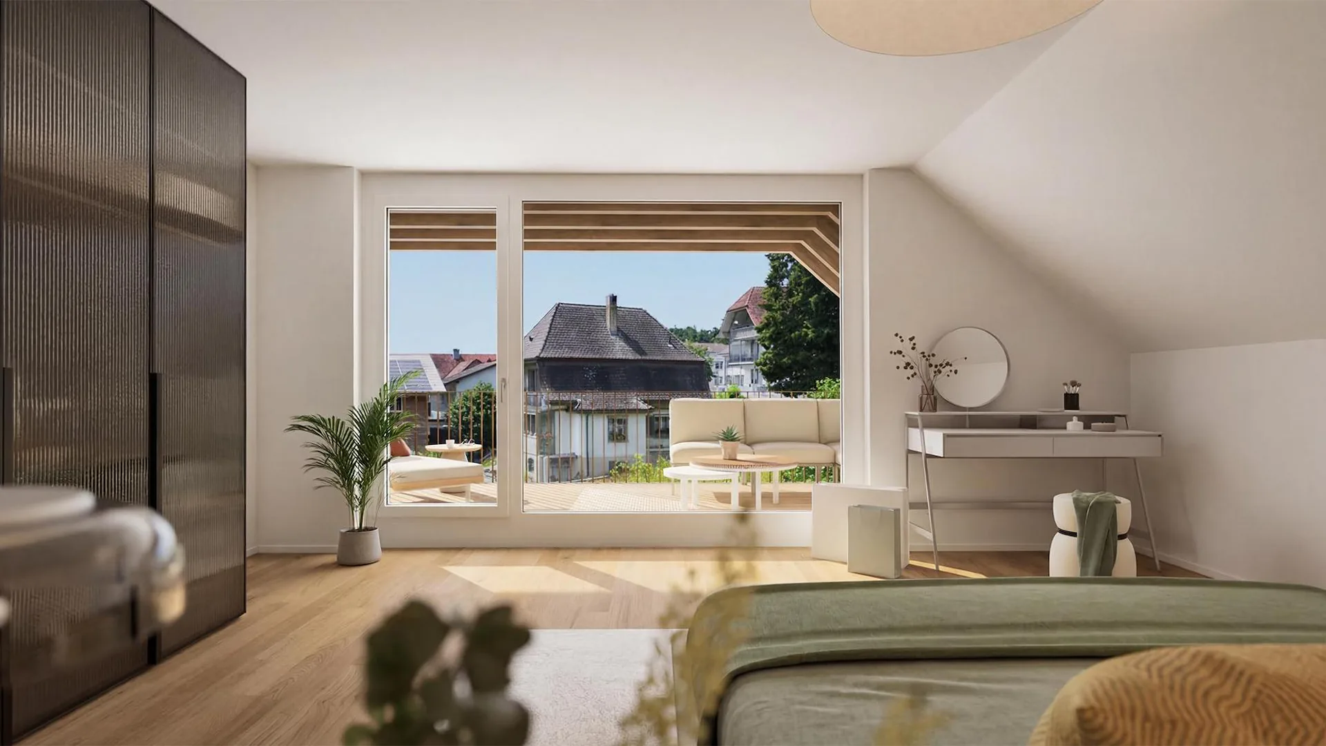 3.5-room new building apartment with a far-reaching view in Lüterswil (Bucheggberg)
