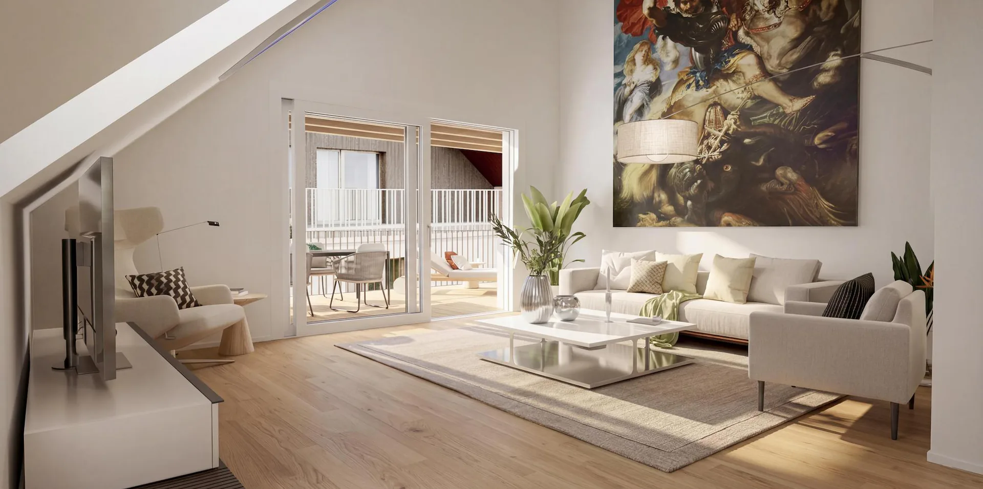 4.5-room new apartment with a far-reaching view in Lüterswil (Bucheggberg)