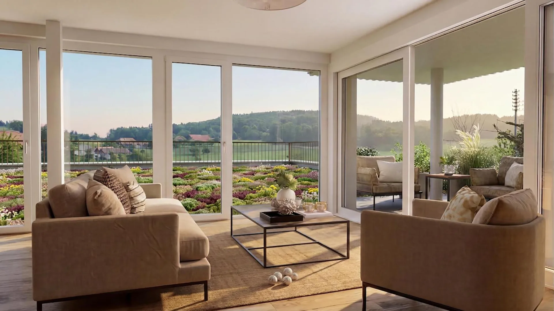 4.5-room new apartment with a far-reaching view in Lüterswil (Bucheggberg)