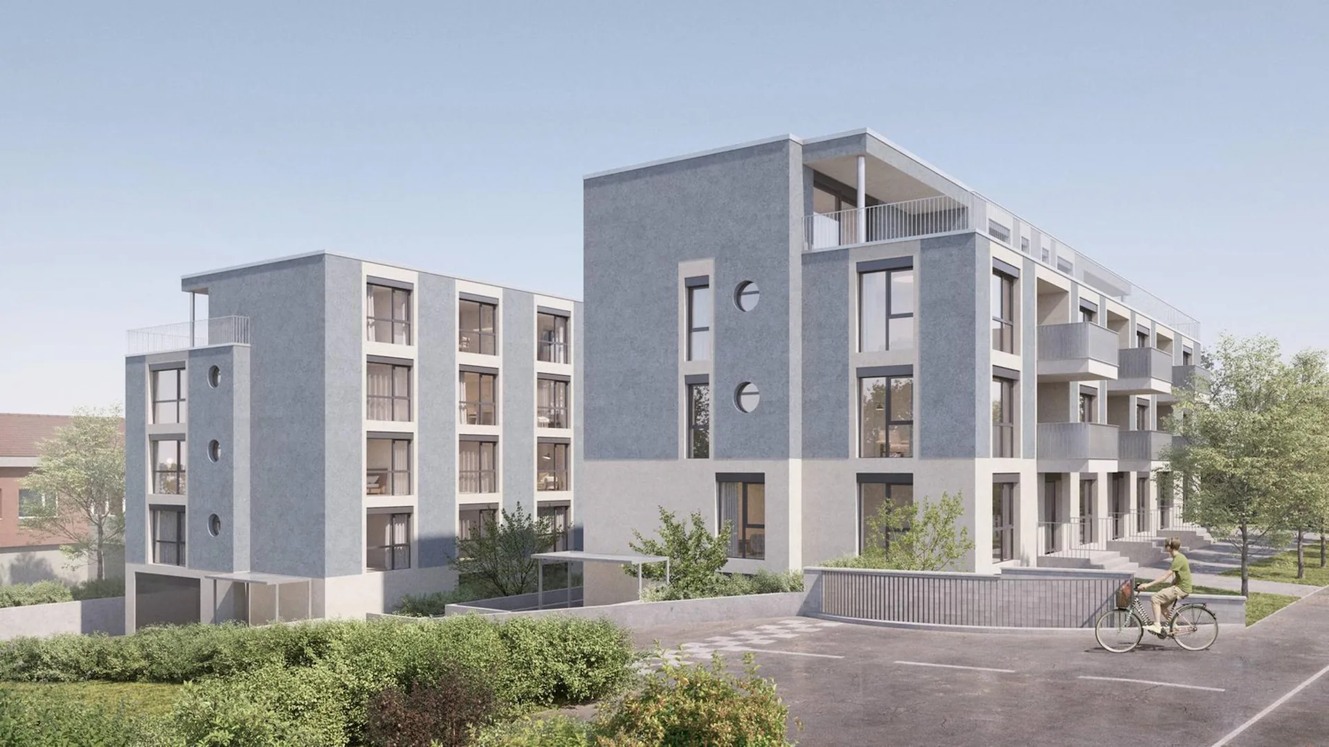 Newly built 3.5-room attic apartment with a view in Nottwil