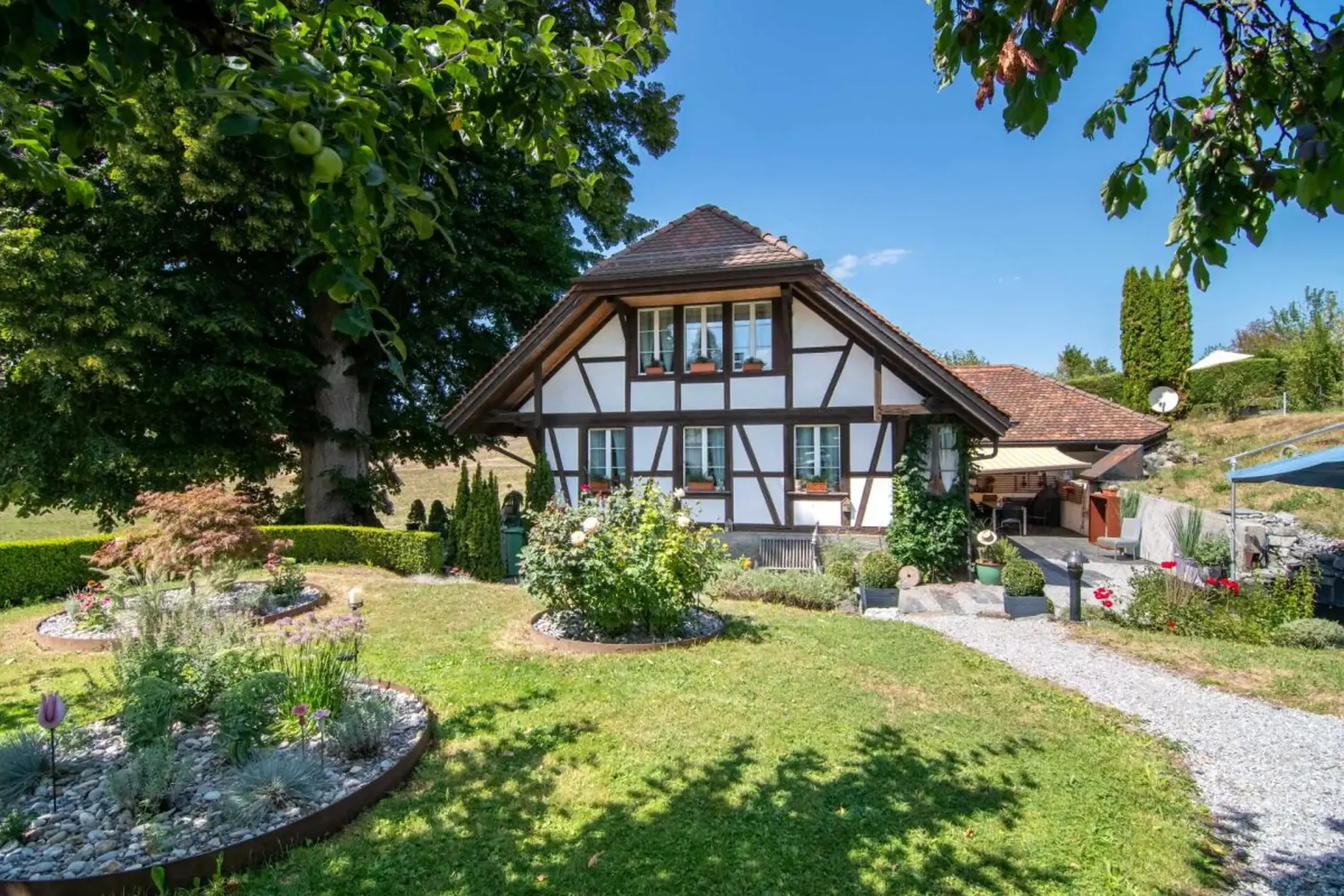 Tauner House with Baubiological Substance and Garden Paradise