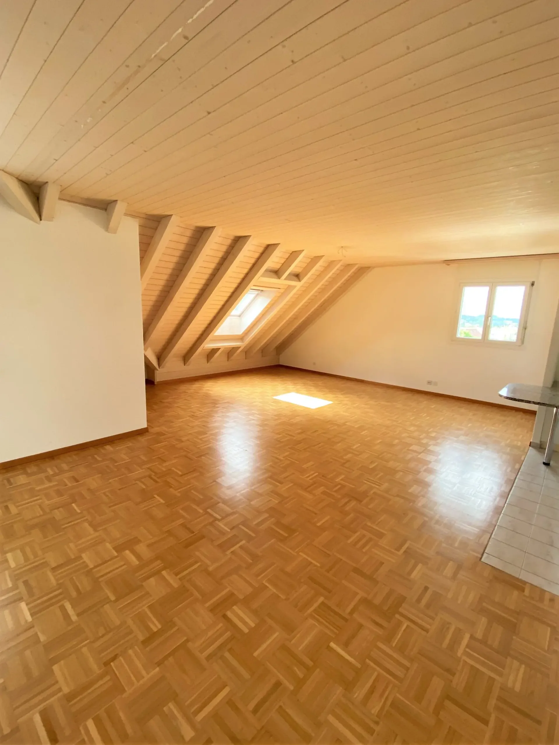 Large bright attic apartment with a lot of charm