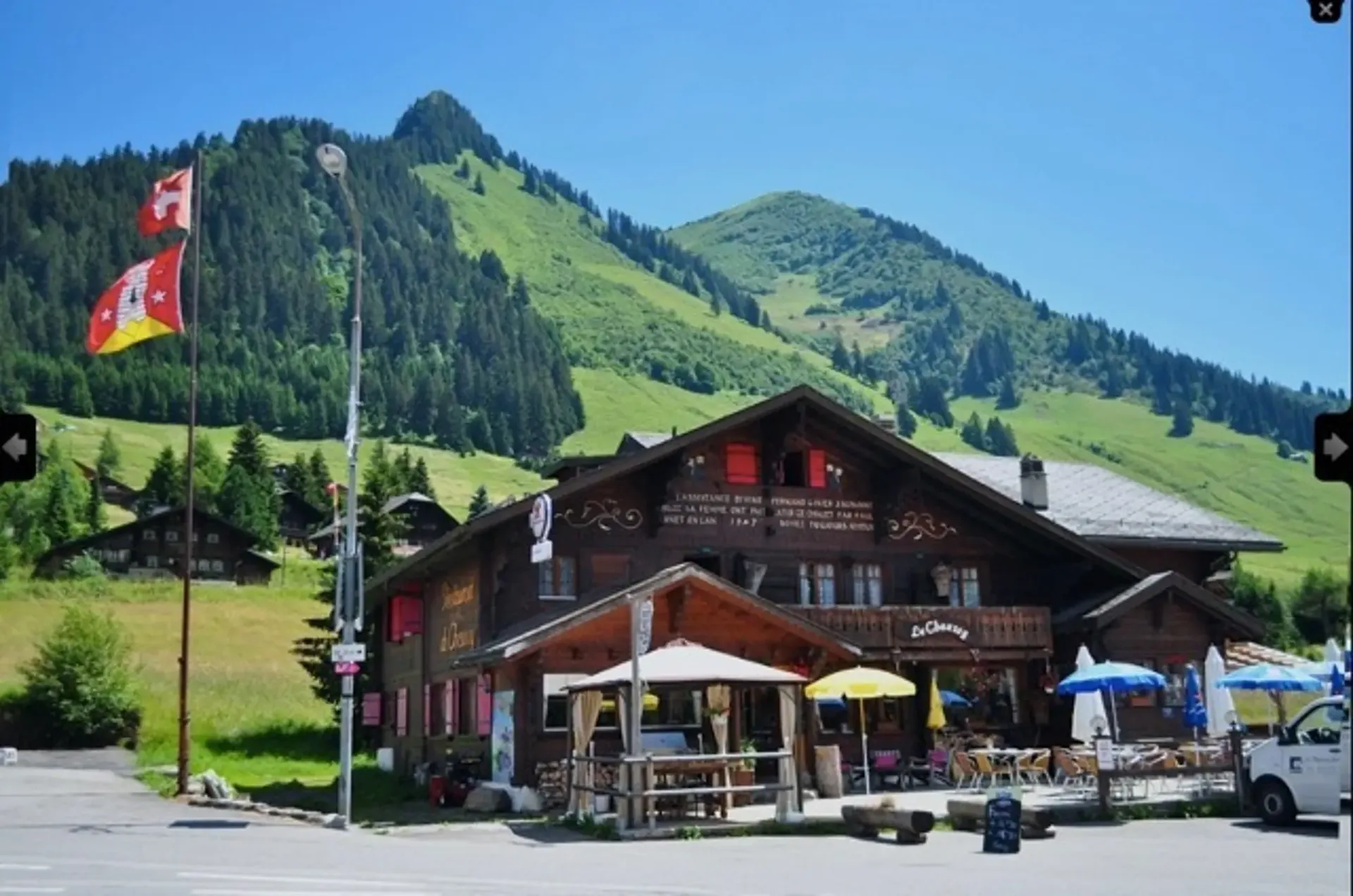 Das Juwel, das das Restaurant Le Chaussy war, ist in Les Mosses zum Verkauf