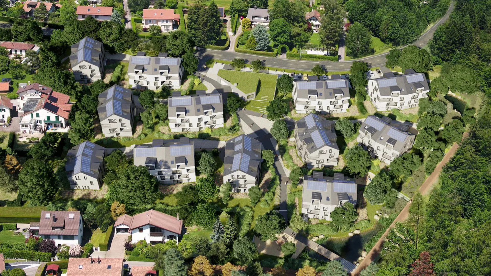Appartamento nuovo di 5.5 locali con giardino privato a Epalinges