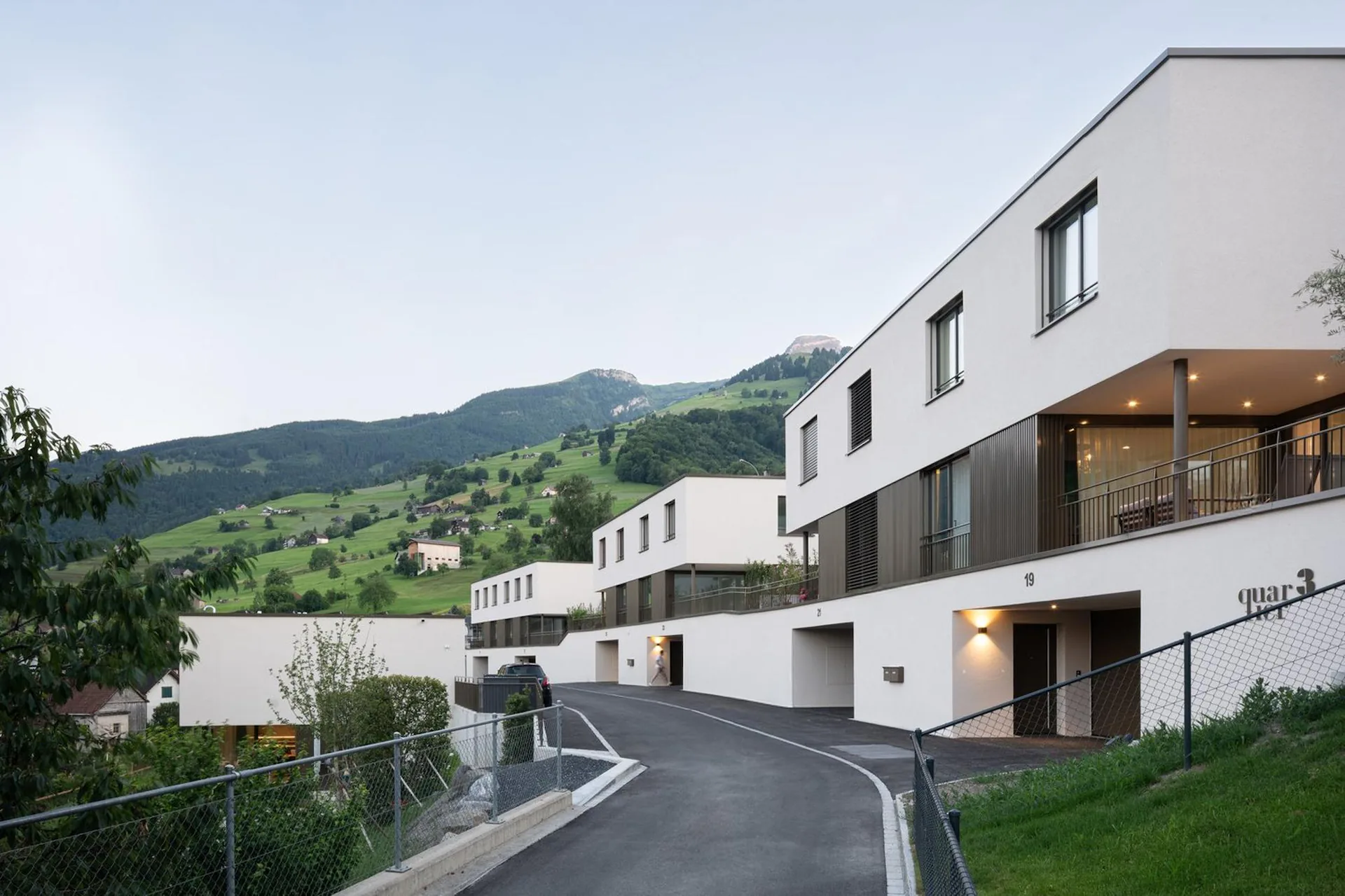 «Quartier³» - in the middle, on the mountain