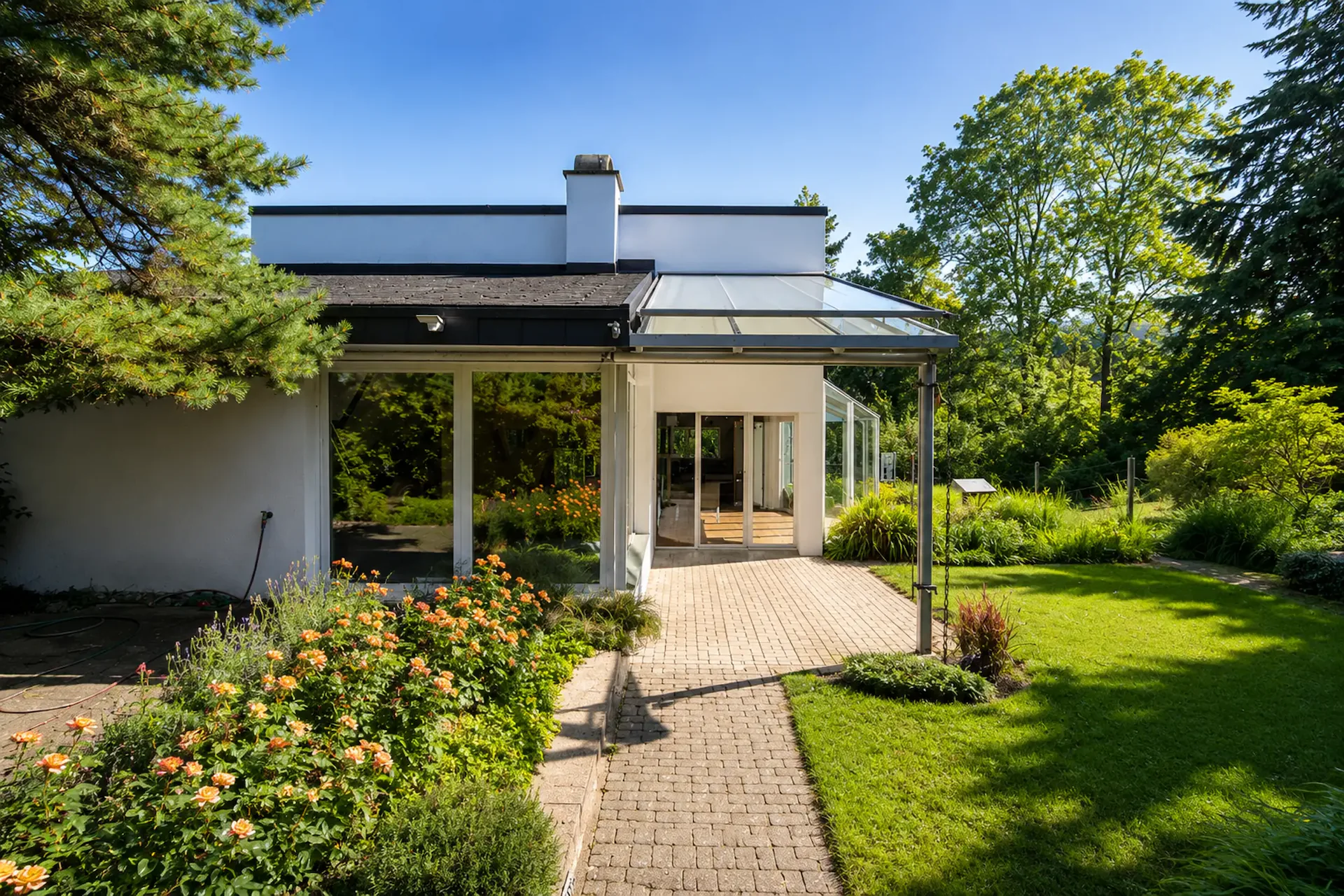 Maison unifamiliale spacieuse avec beaucoup d'espace, de nature et de privacité