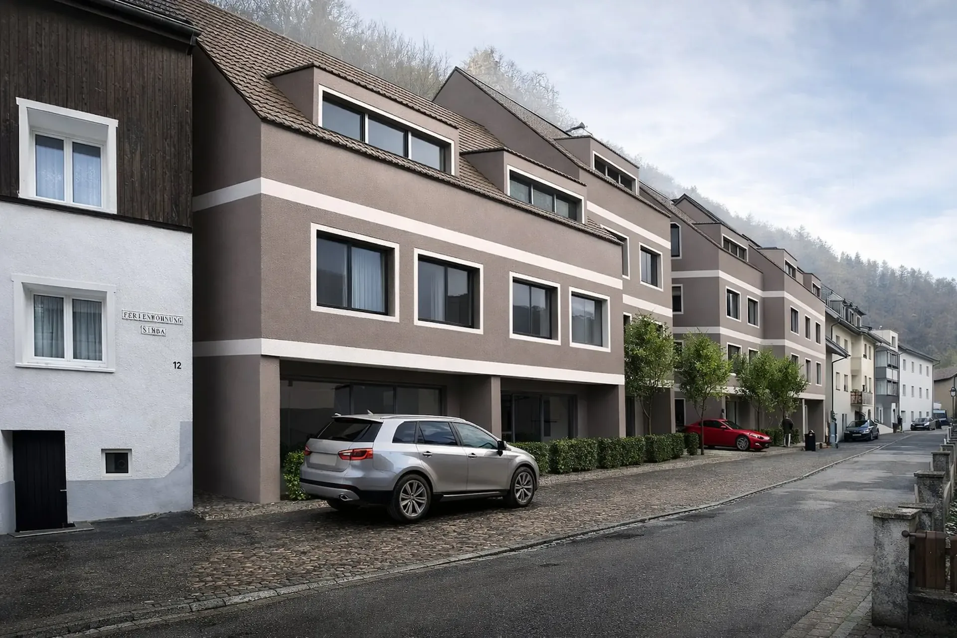 20 unità abitative / parcheggio sotterraneo / possono essere create / area di sviluppo con oggetti esistenti