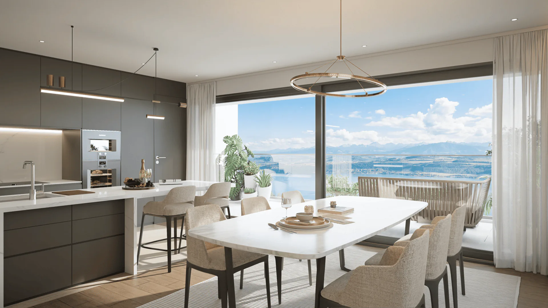 VILLA PANORAMA – Ville contemporanee con vista sul lago di Neuchâtel
