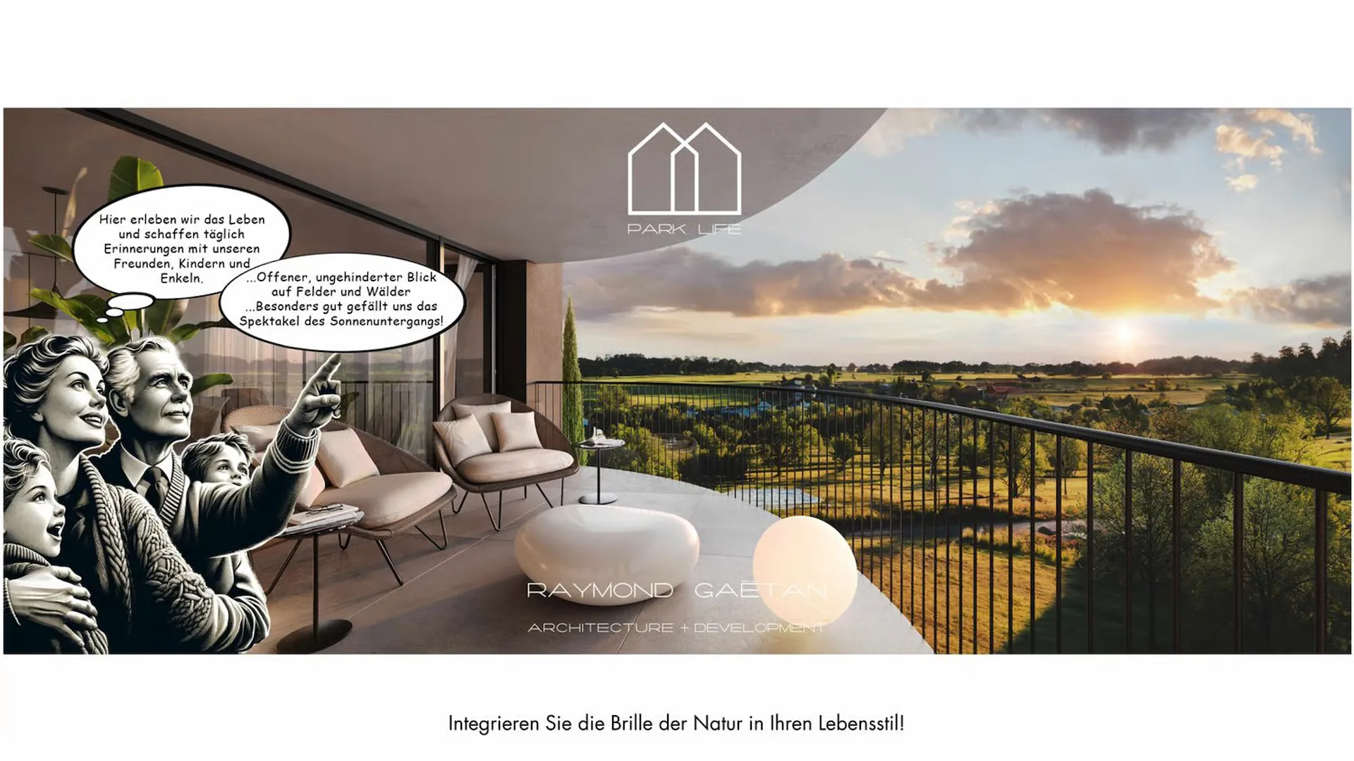 The last 3 new apartments from 95m2 and 1'100'000.-