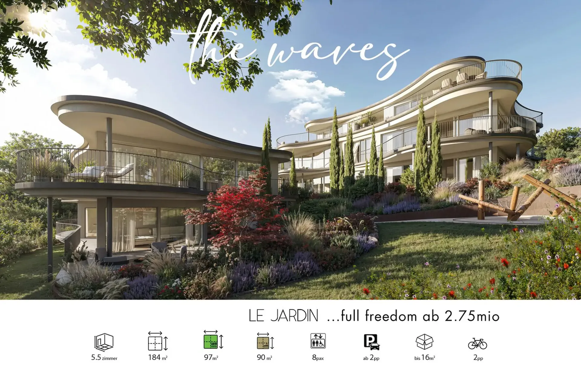 THE WAVES – Le Jardin