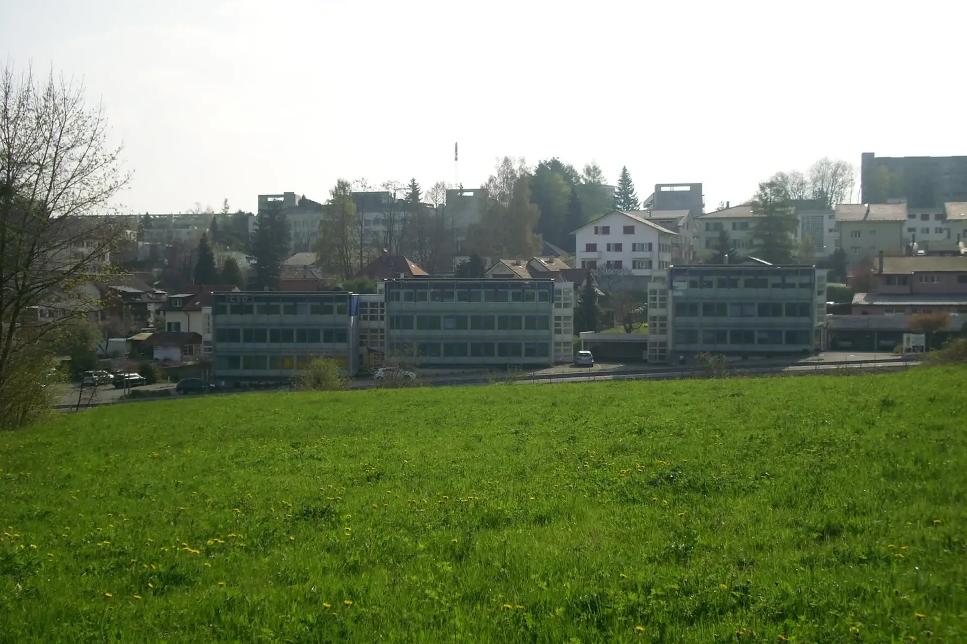 Büros von 124 bis 637 m2 in Granges-Paccot/Freiburg - Miete ab CHF 200.-/m2/Jahr