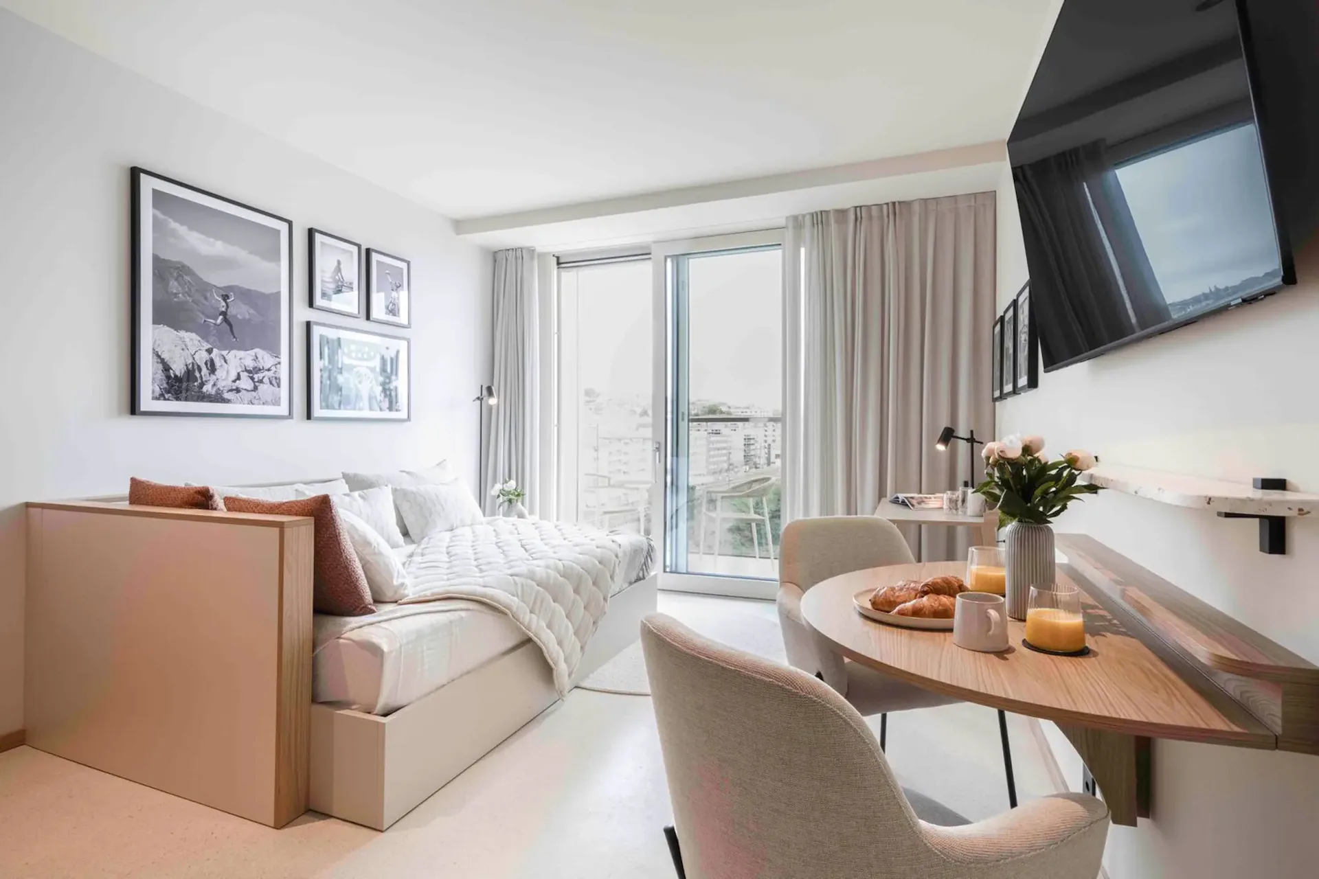 Komfortable möblierte Studios im Tilia Tower – Prilly, Lausanne