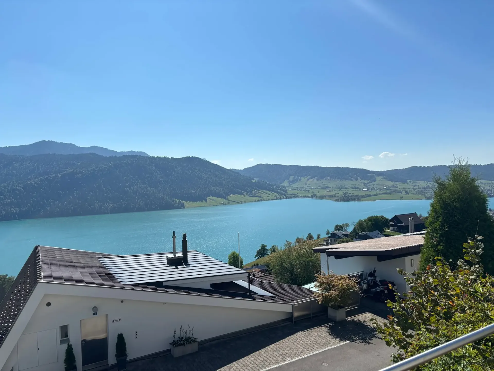 5.5-Zimmerwohnung mit unverbaubarer See- und Bergsicht