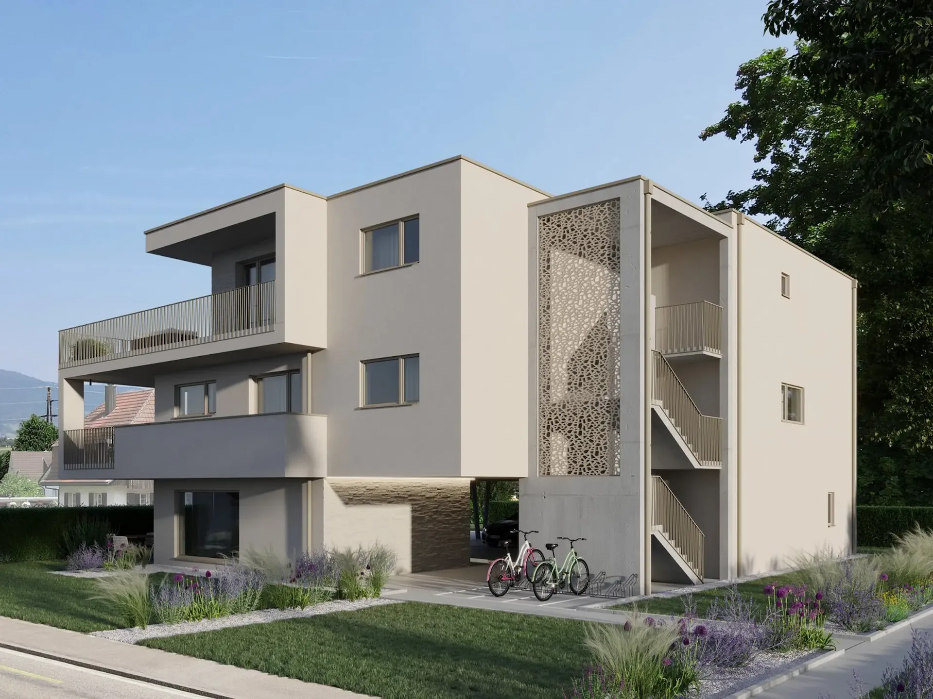 Studio lumineux avec espace de sièges privé