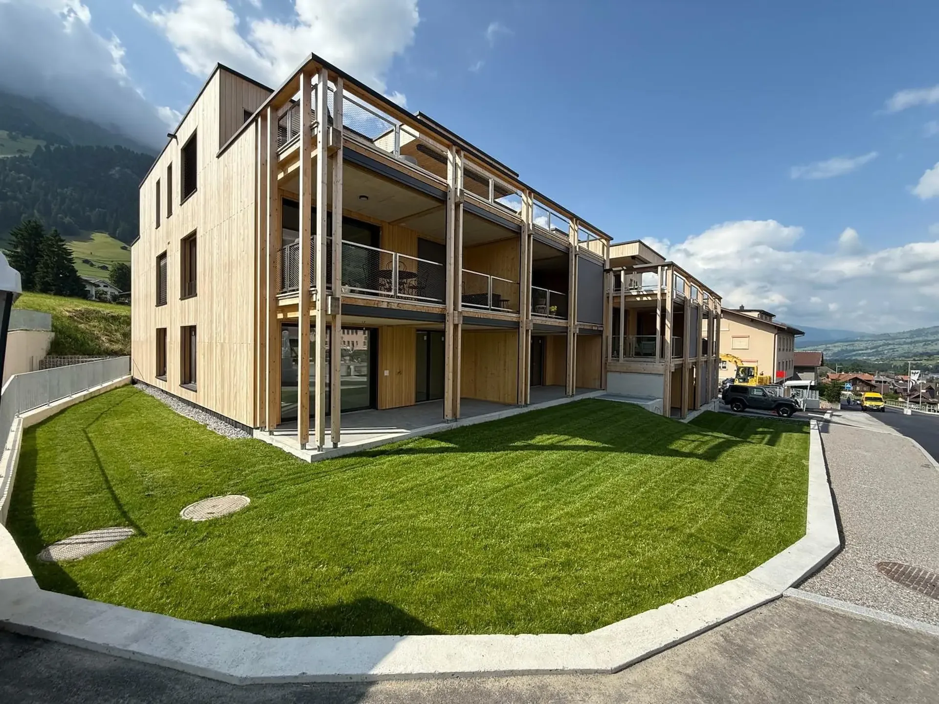 Moderne 4.5-Zimmer-Neubauwohnung im Erdgeschoss in Frutigen