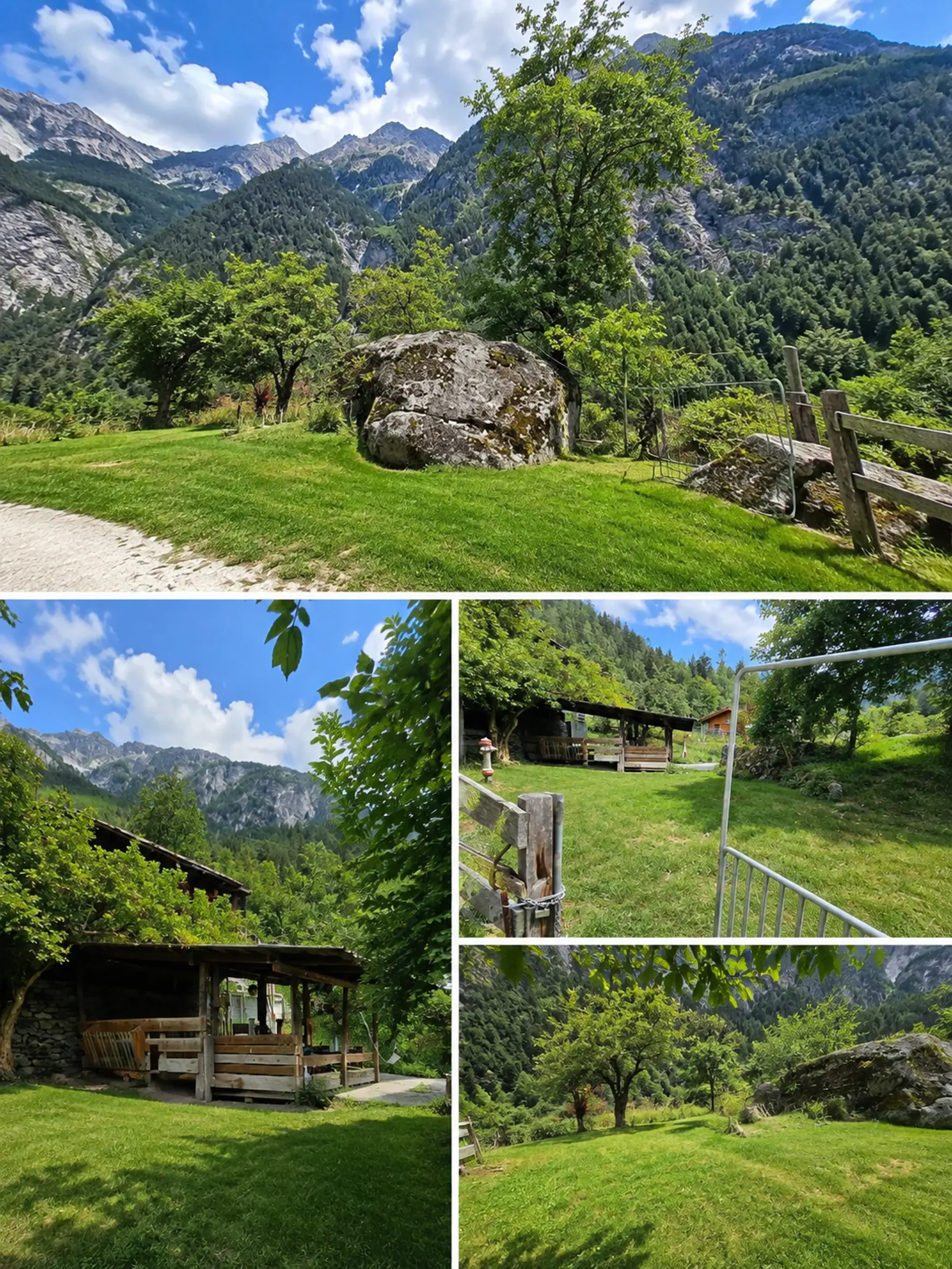 Land in an idyllic mountain location – St. Niklaus VS