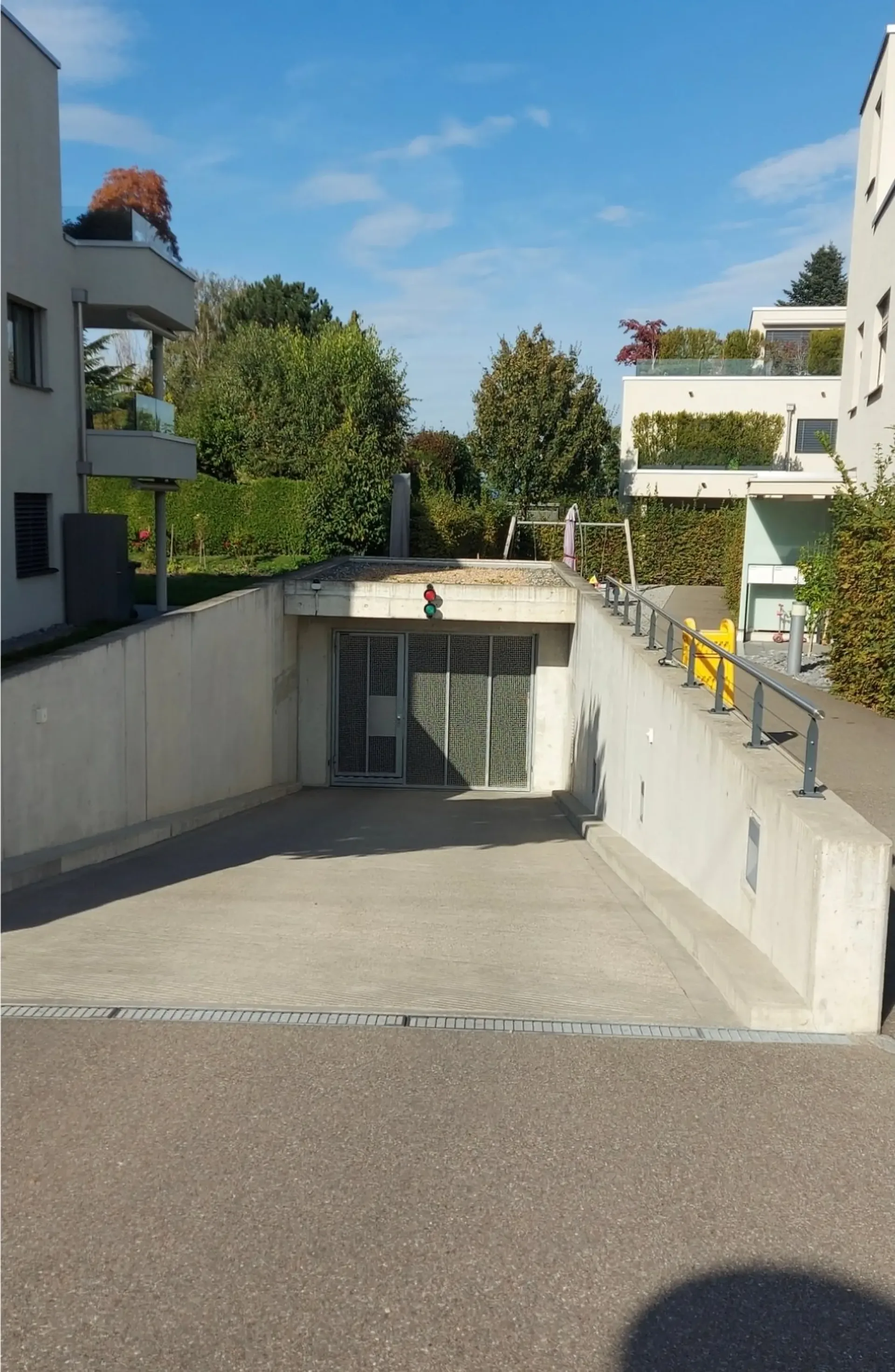 Parking space in underground garage with 4.3% return near Lake Constance and Landschlacht train station
