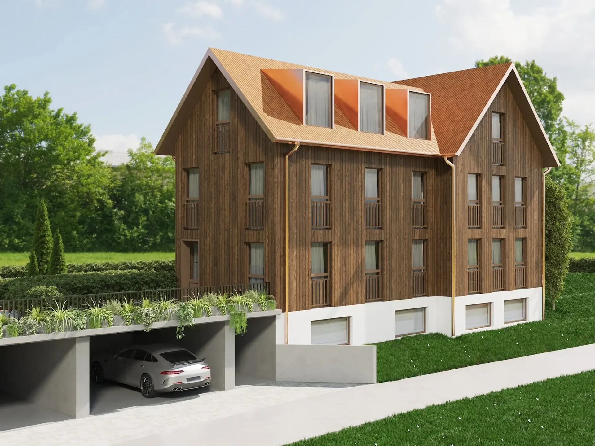 Haus A: Luxuriöses Neubauhaus mit modernem Wohnkomfort und flexiblen Nutzungsmöglichkeiten