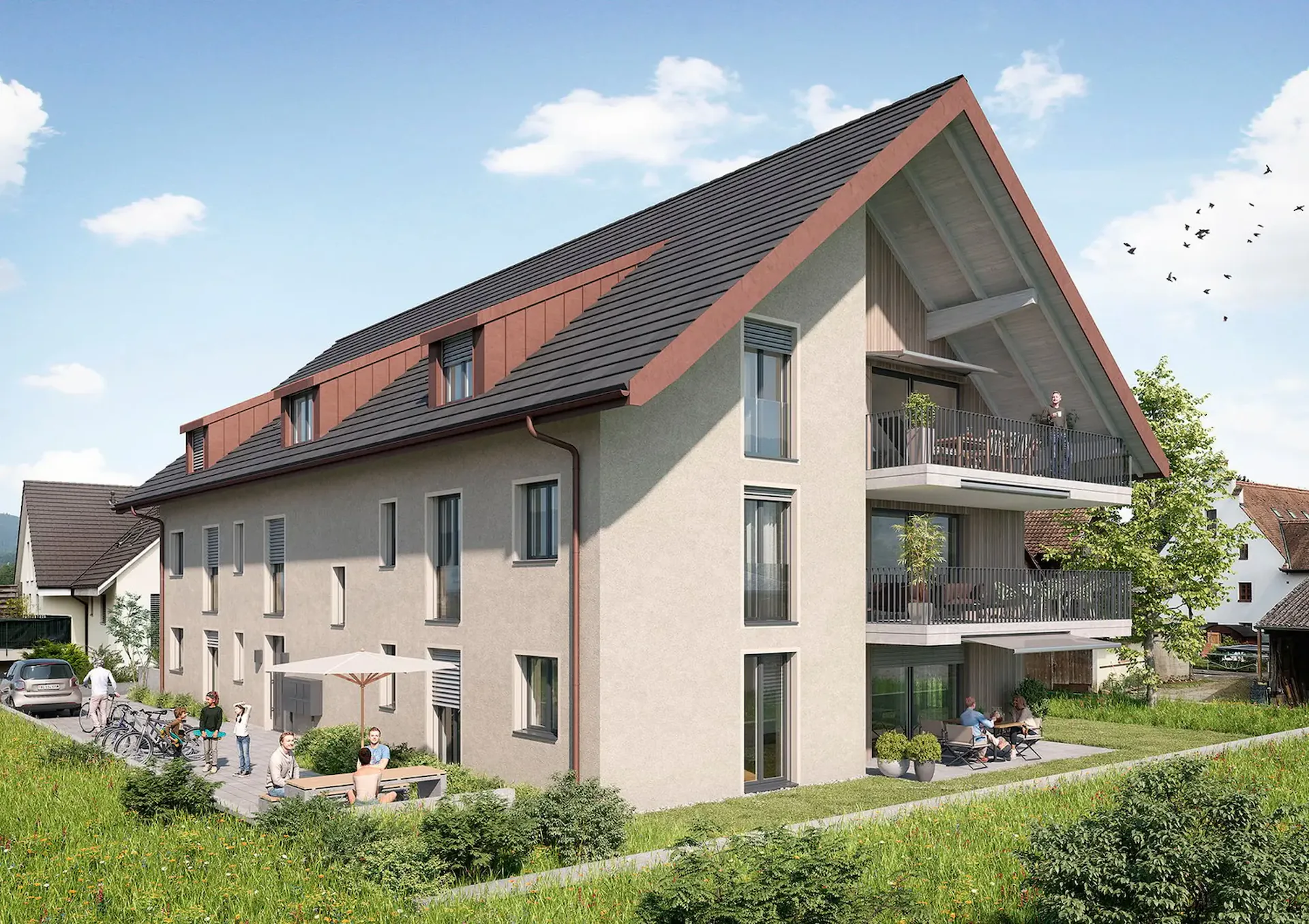 Letzte Chance – Exklusive 3.5-Zimmer-Neubauwohnung in Wallbach