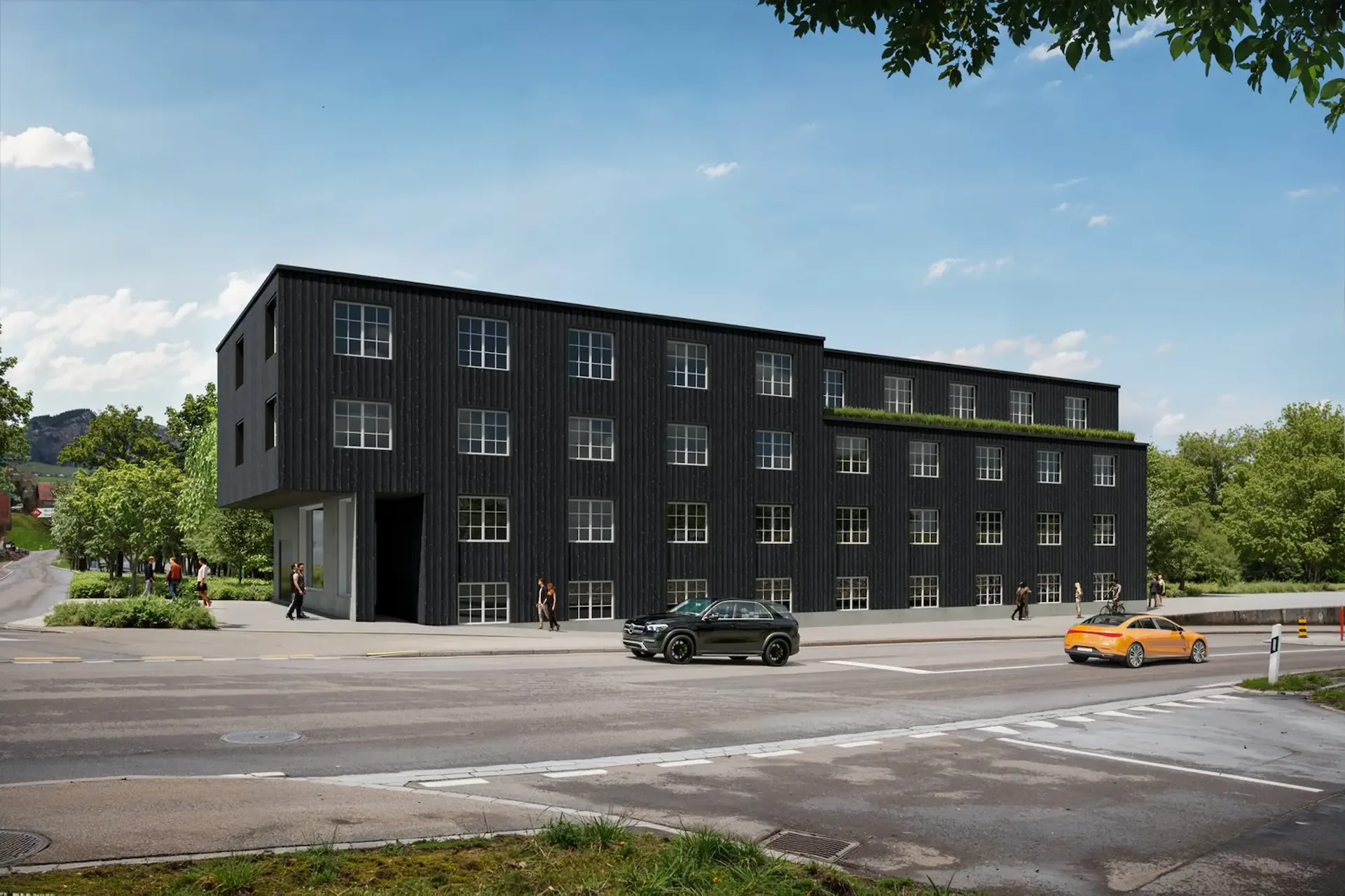 Moderne, offene Gewerbefläche für Showroom, Studio & Verkauf