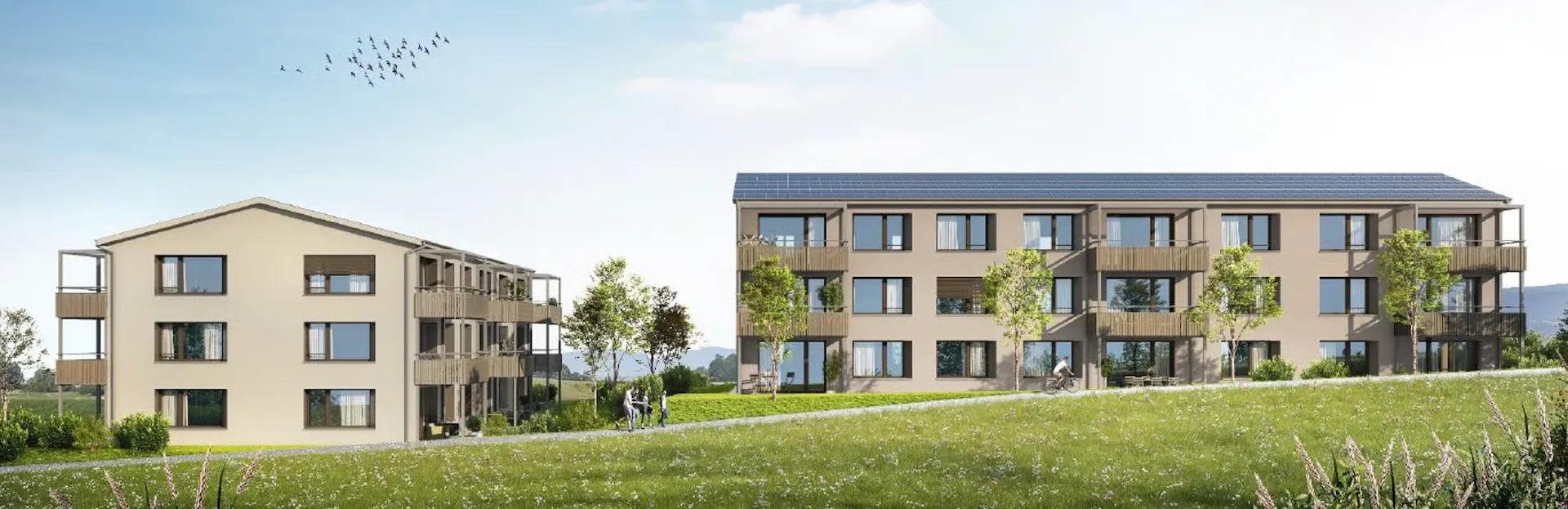 Modern 4.5-room new apartment in a quiet location – Seedorf