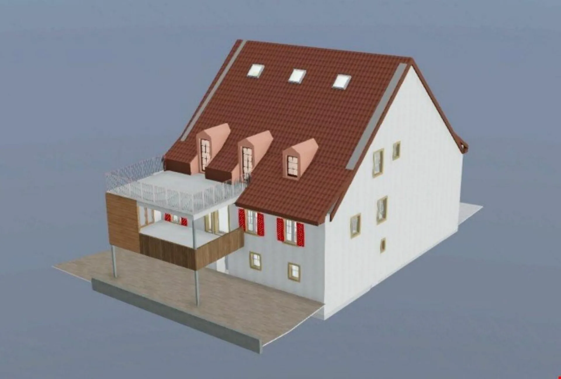Maison de plusieurs familles charmante à Klingnau avec 3 unités de résidence spacieuses et un potentiel d'utilisation diversifié