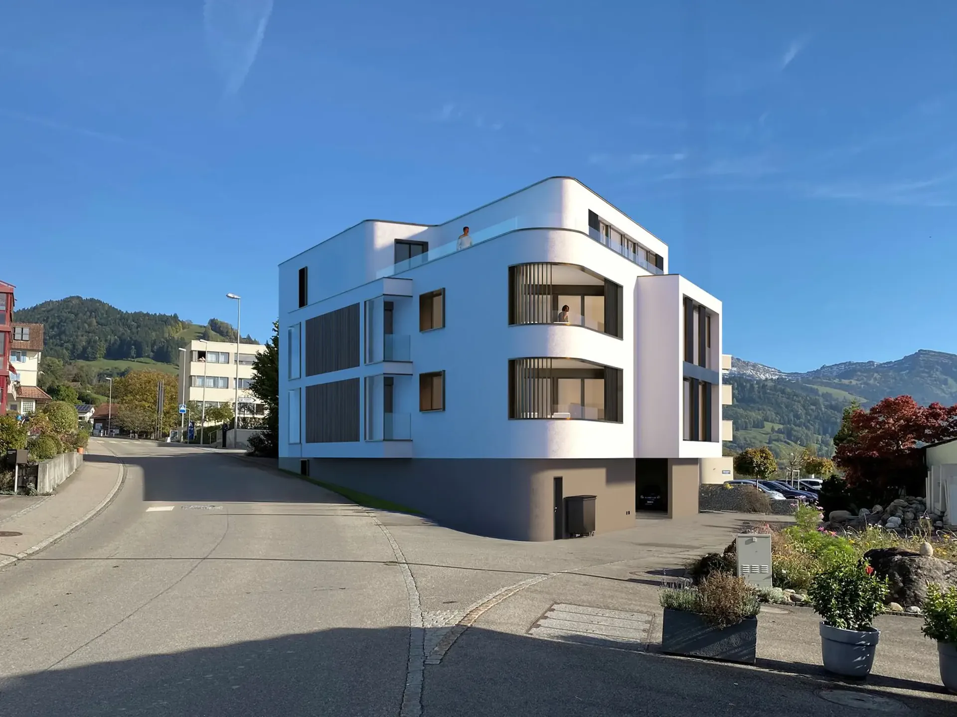 È stato completato l'avvio della costruzione! Nuovo progetto di costruzione Triangulum Gommiswald appartamento 3,5 locali