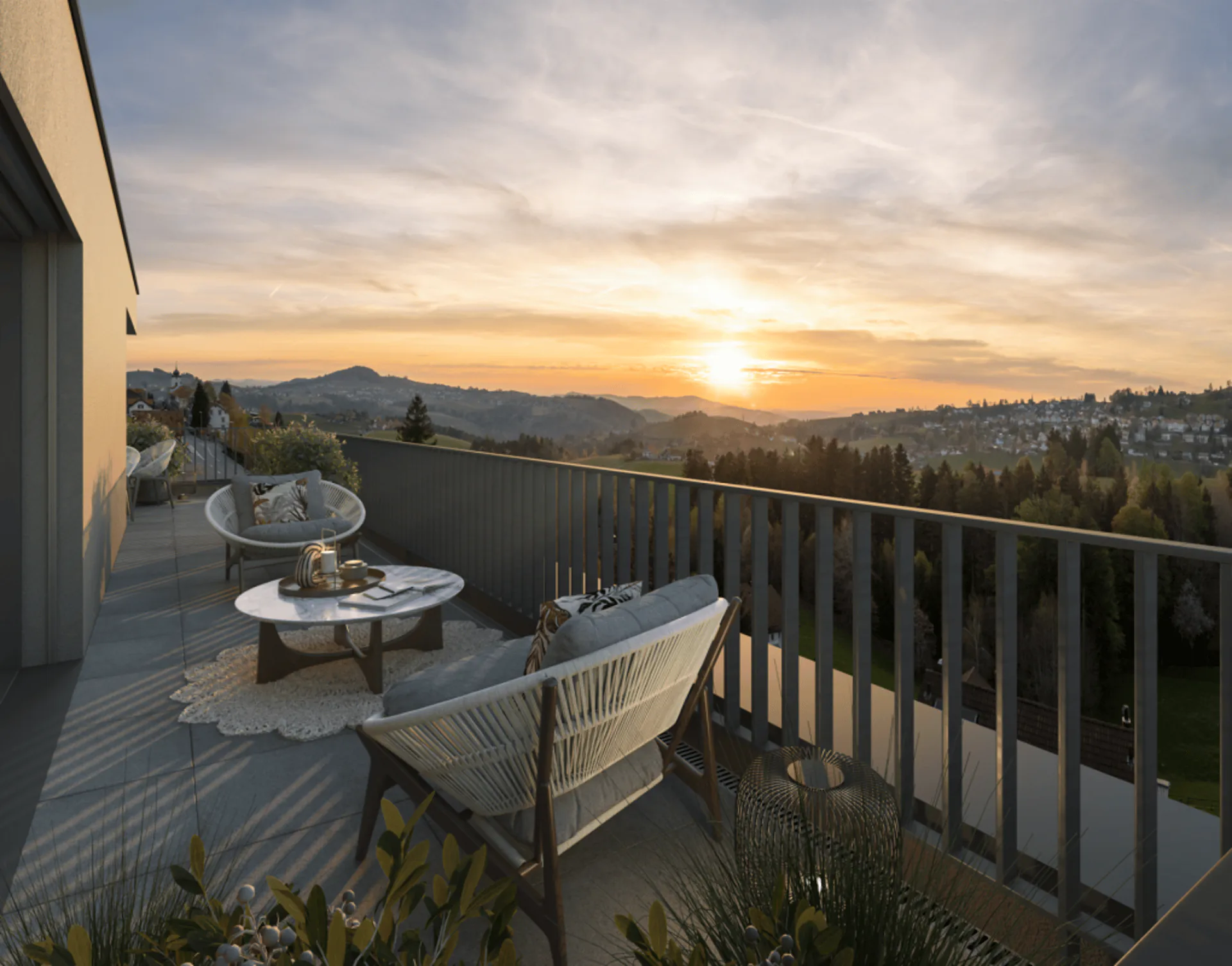 New Build - Attic Apartment with Dreamy View