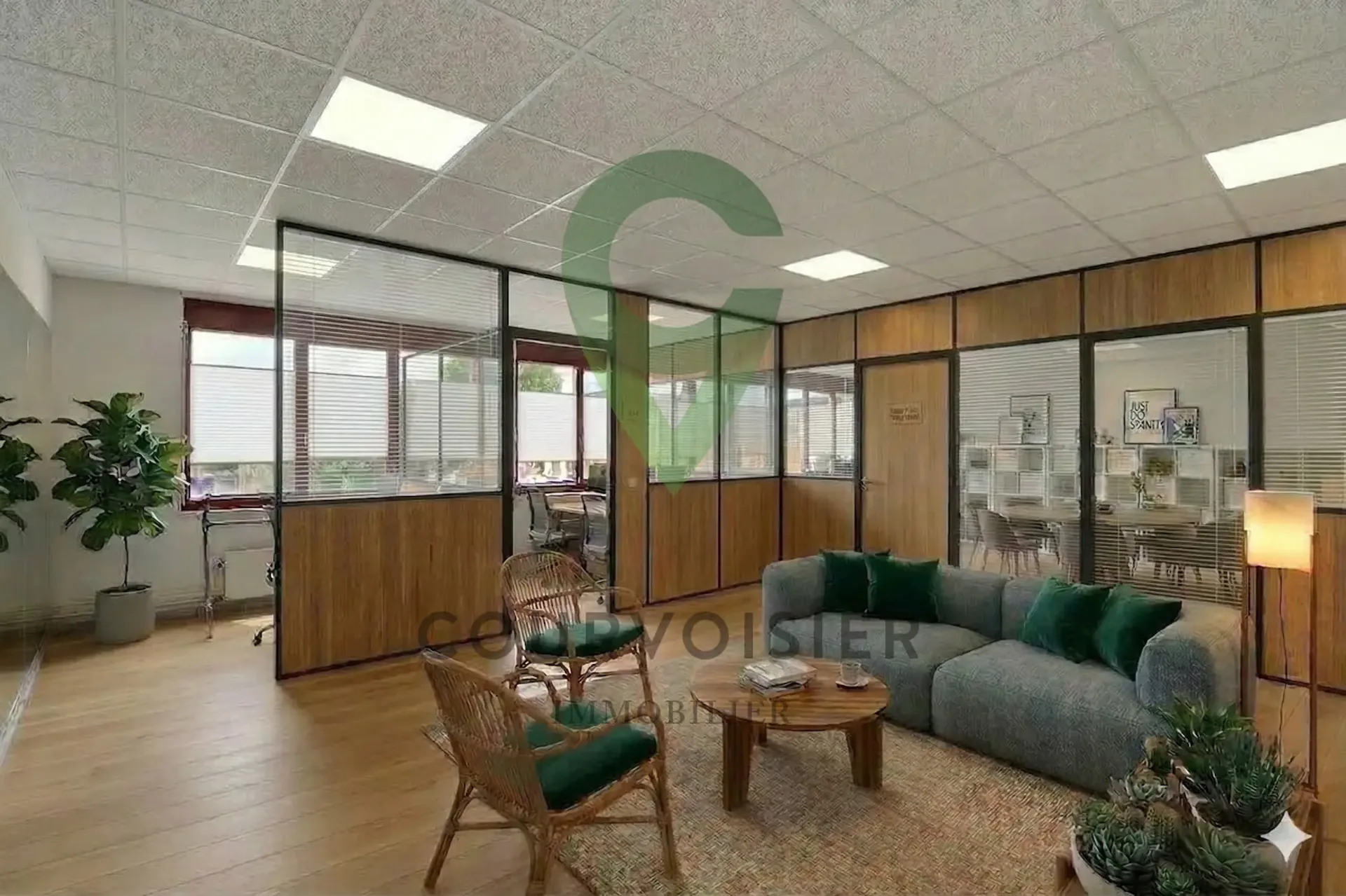 Espace multi-fonction idéal pour créer un lieu de co-working