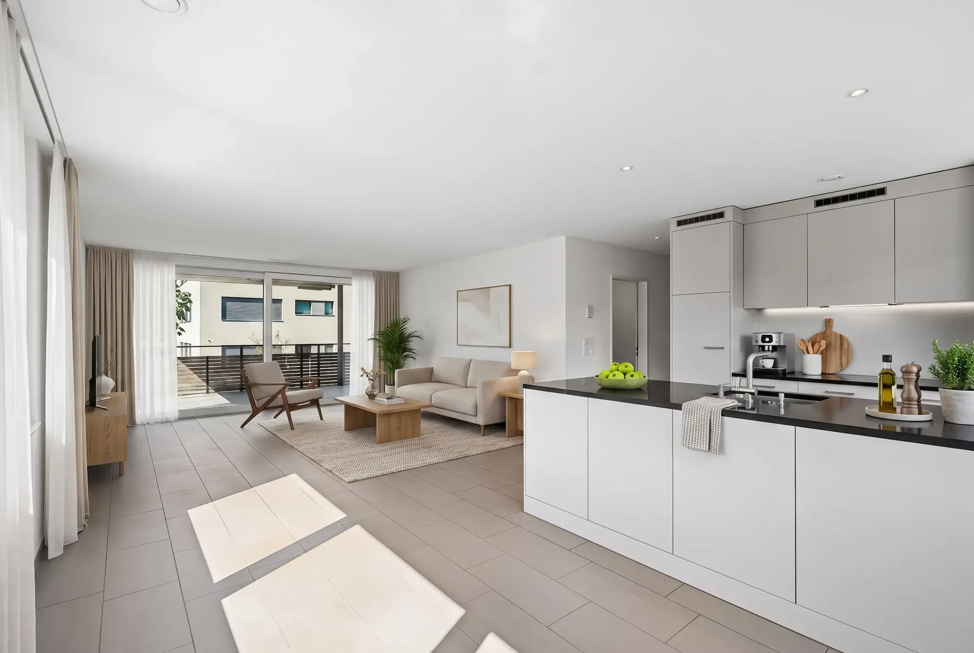 4.5-room apartment with balcony for sale in Birr